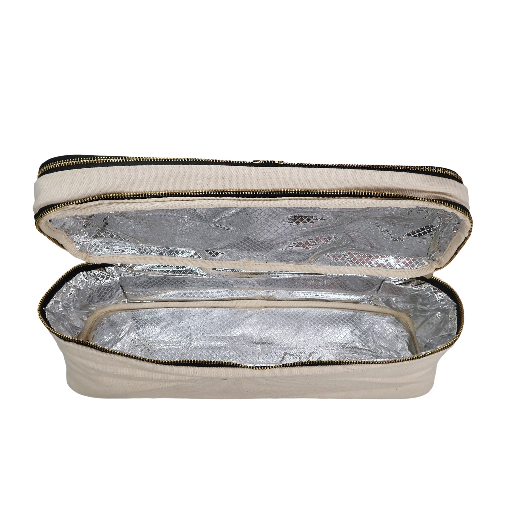 Double Hair Tools Travel Case, Cream - Concordia Style Boutique
