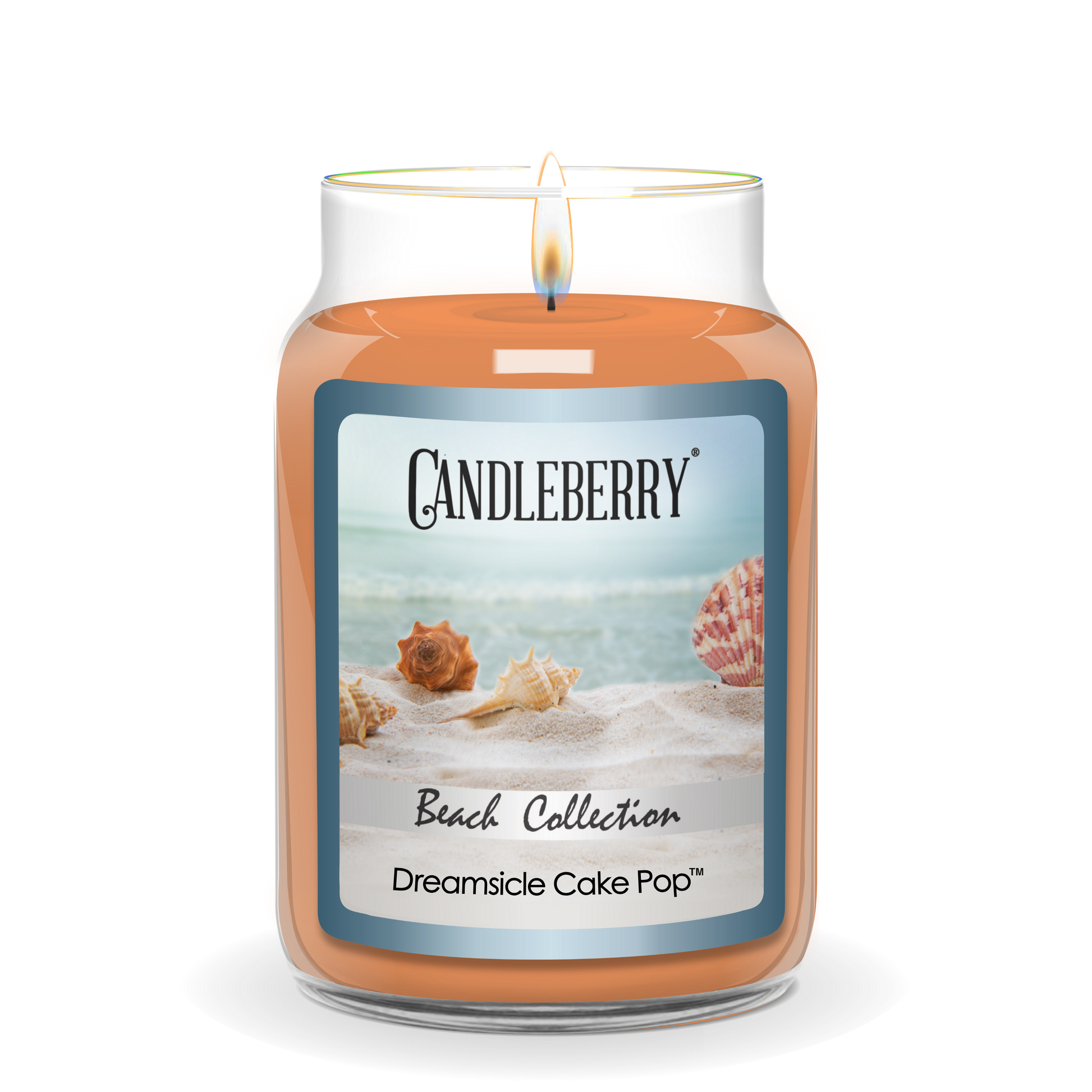 Beach Collection - Dreamsicle Cake Pop™, Large Jar Candle (Collective) - Concordia Style Boutique