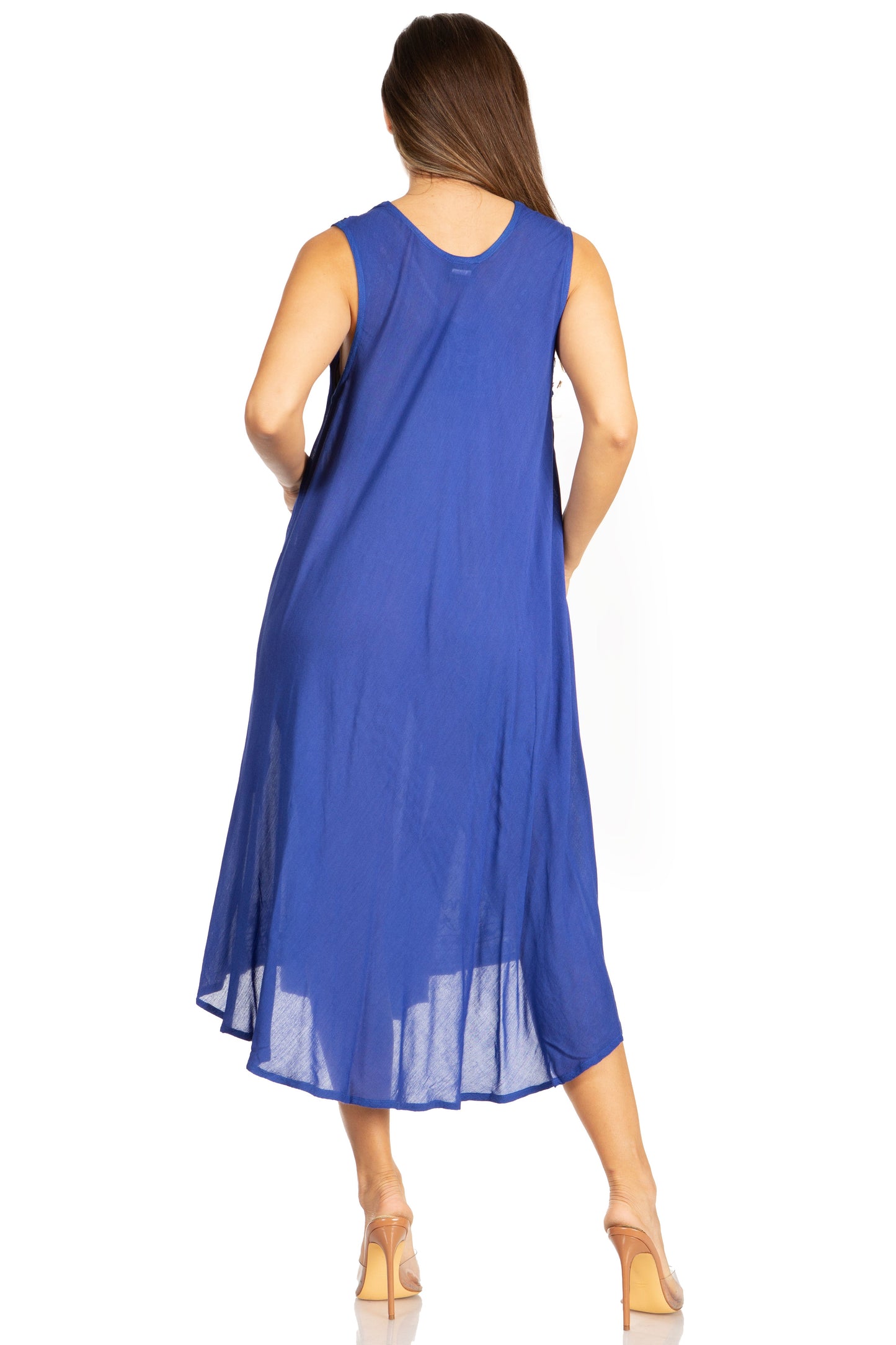 Sakkas Everyday Essentials Caftan Tank Dress / Cover Up - Concordia Style Boutique