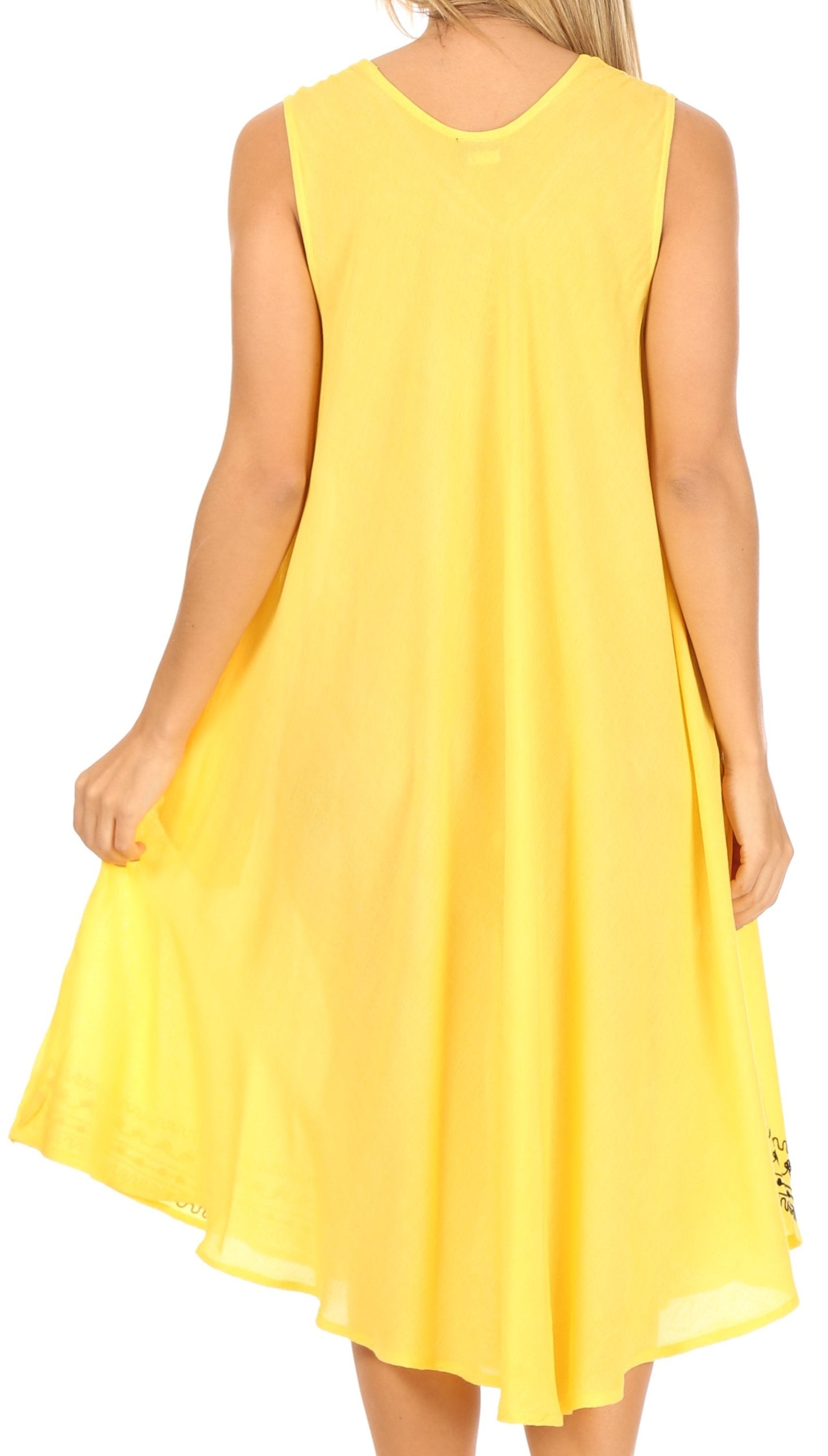 Sakkas Everyday Essentials Caftan Tank Dress / Cover Up - Concordia Style Boutique