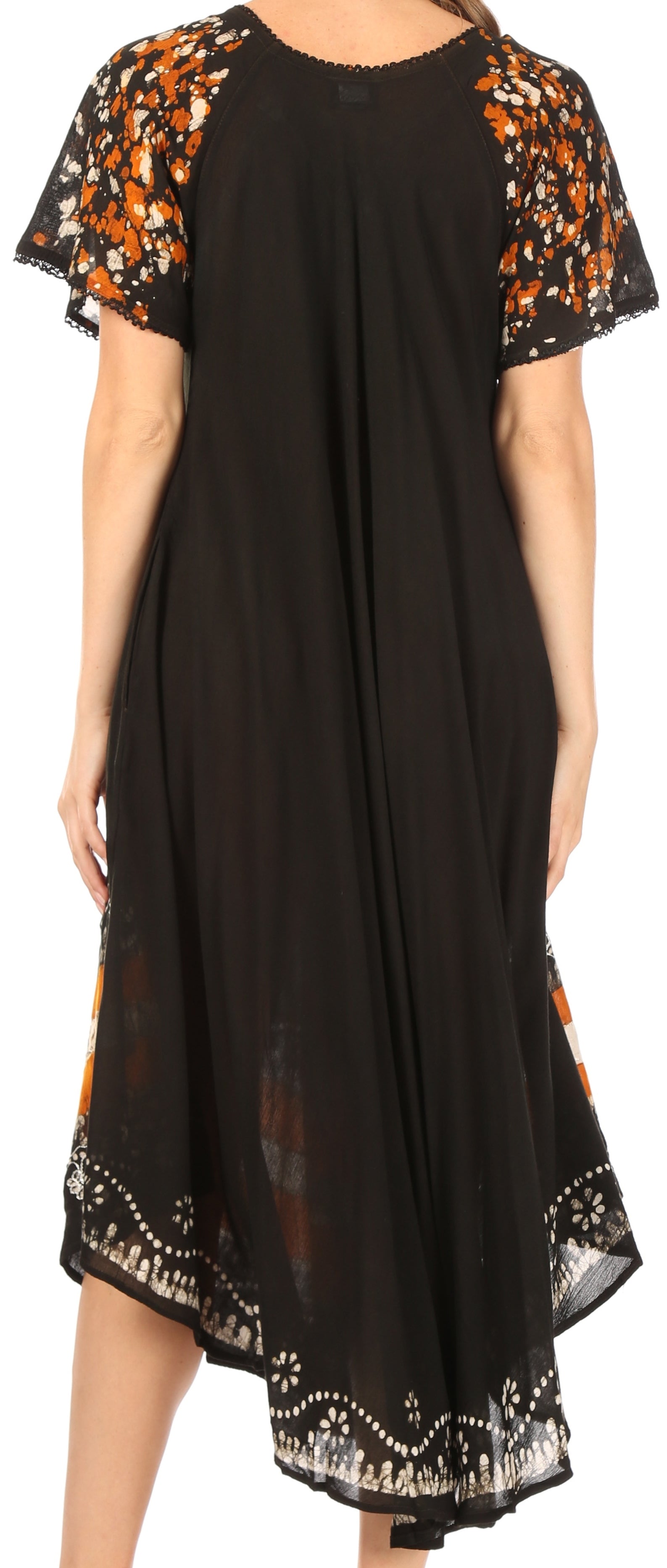 Sakkas Sara Batik CaftanTank Dress / Cover Up - Concordia Style Boutique