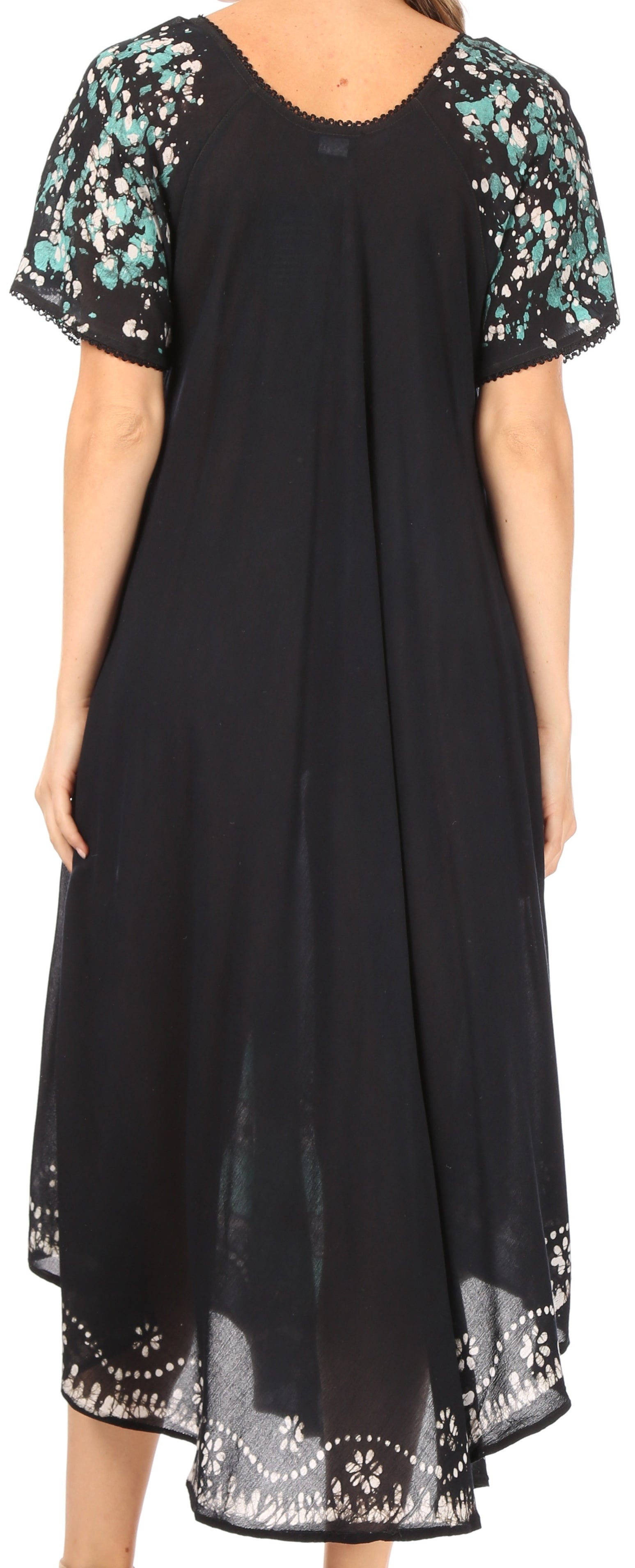 Sakkas Sara Batik CaftanTank Dress / Cover Up - Concordia Style Boutique