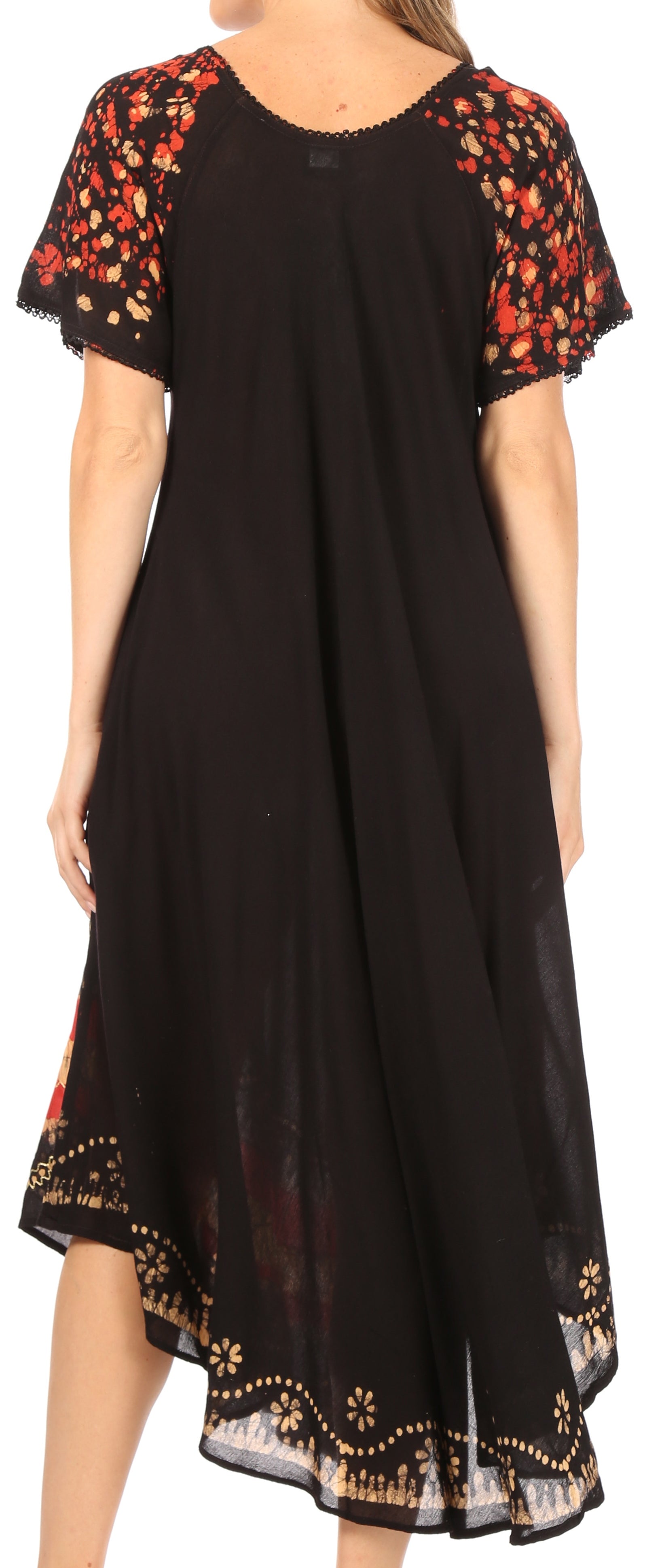 Sakkas Sara Batik CaftanTank Dress / Cover Up - Concordia Style Boutique