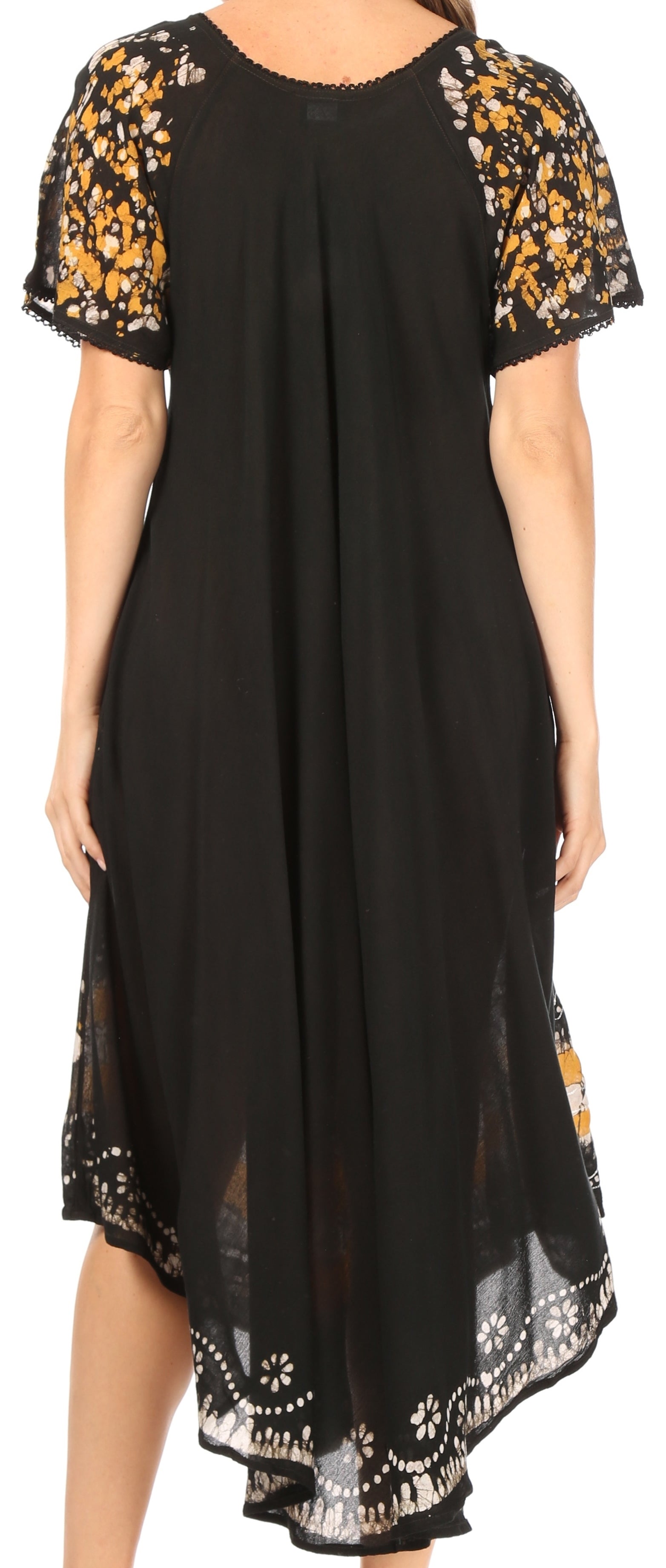 Sakkas Sara Batik CaftanTank Dress / Cover Up - Concordia Style Boutique