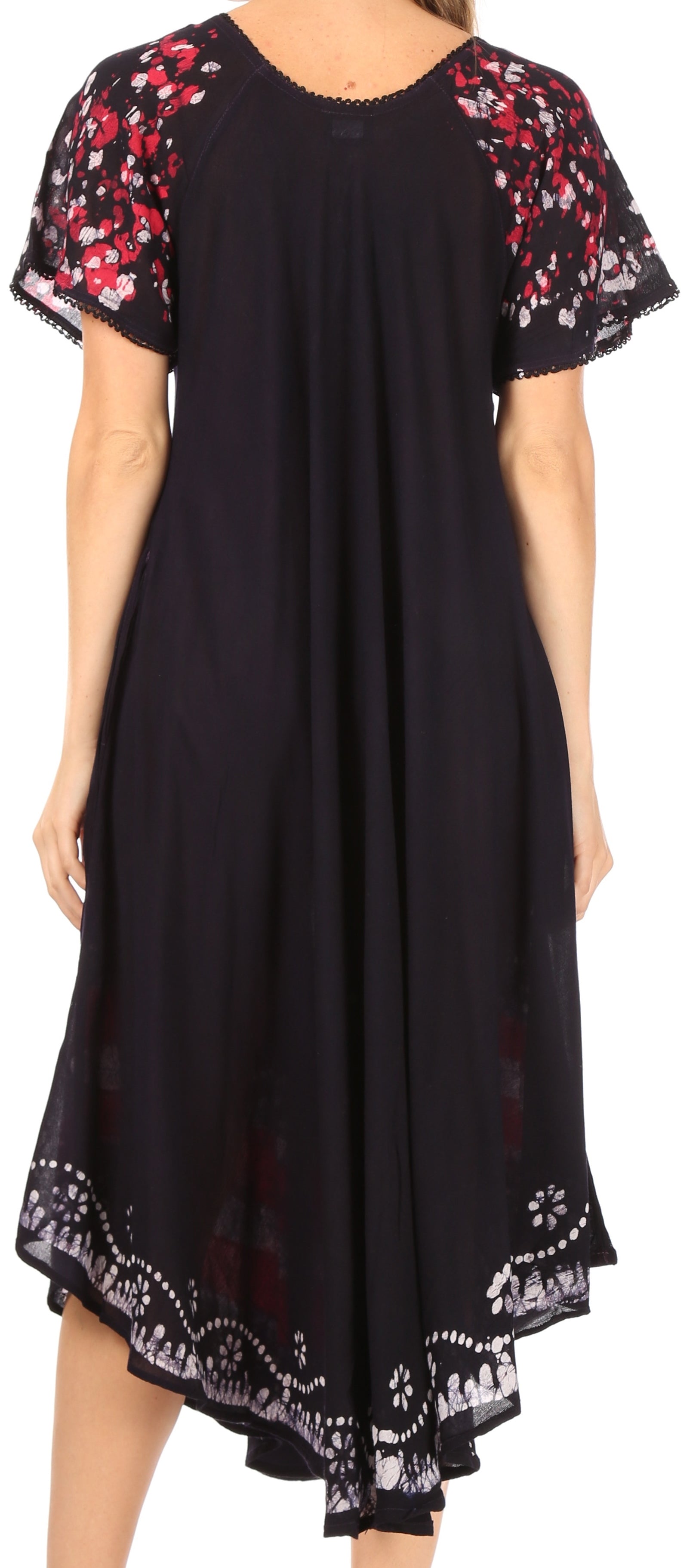 Sakkas Sara Batik CaftanTank Dress / Cover Up - Concordia Style Boutique