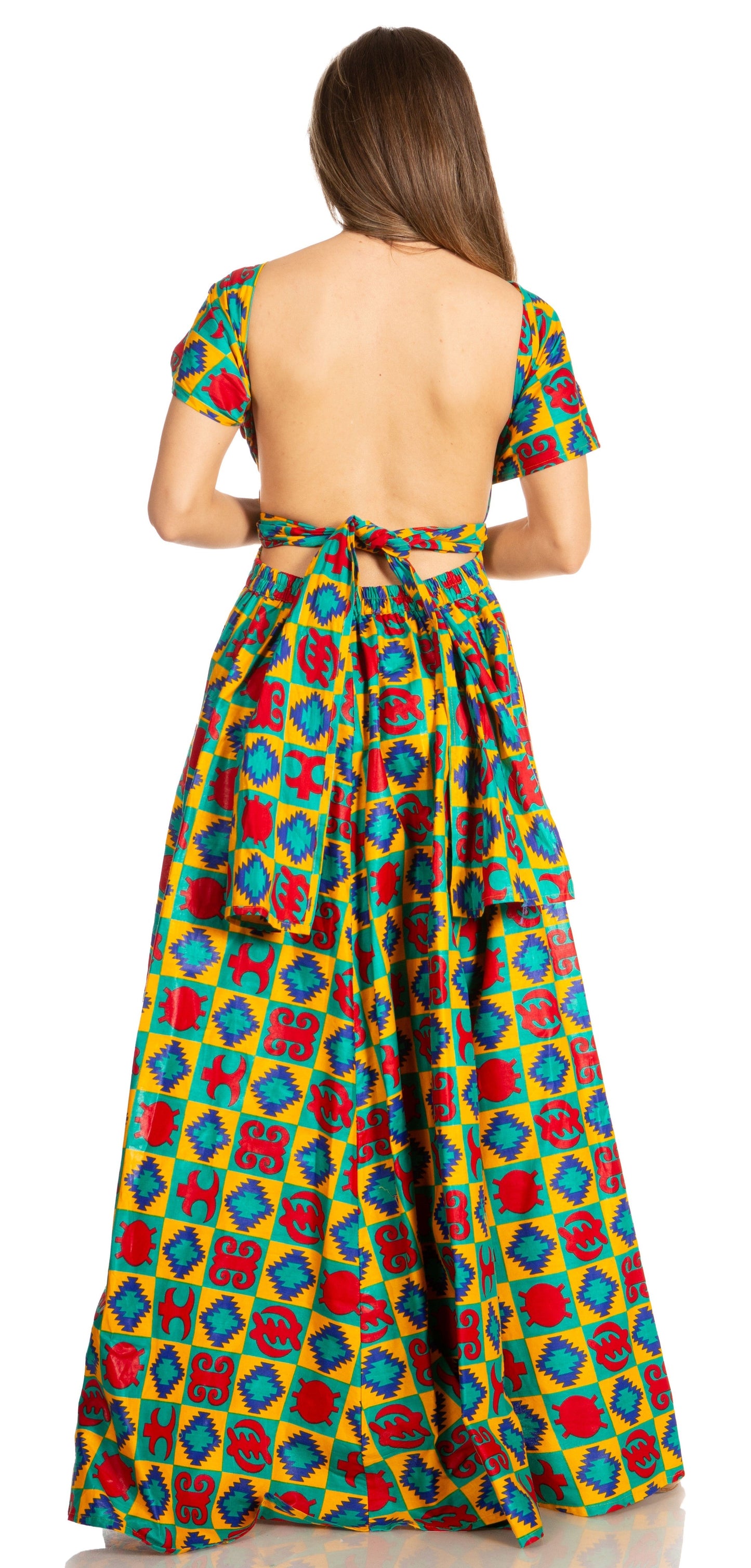 Sakkas Sandy Sexy Backless Year Around Long Maxi Infinity Dress Many Ways To Wear - Concordia Style Boutique