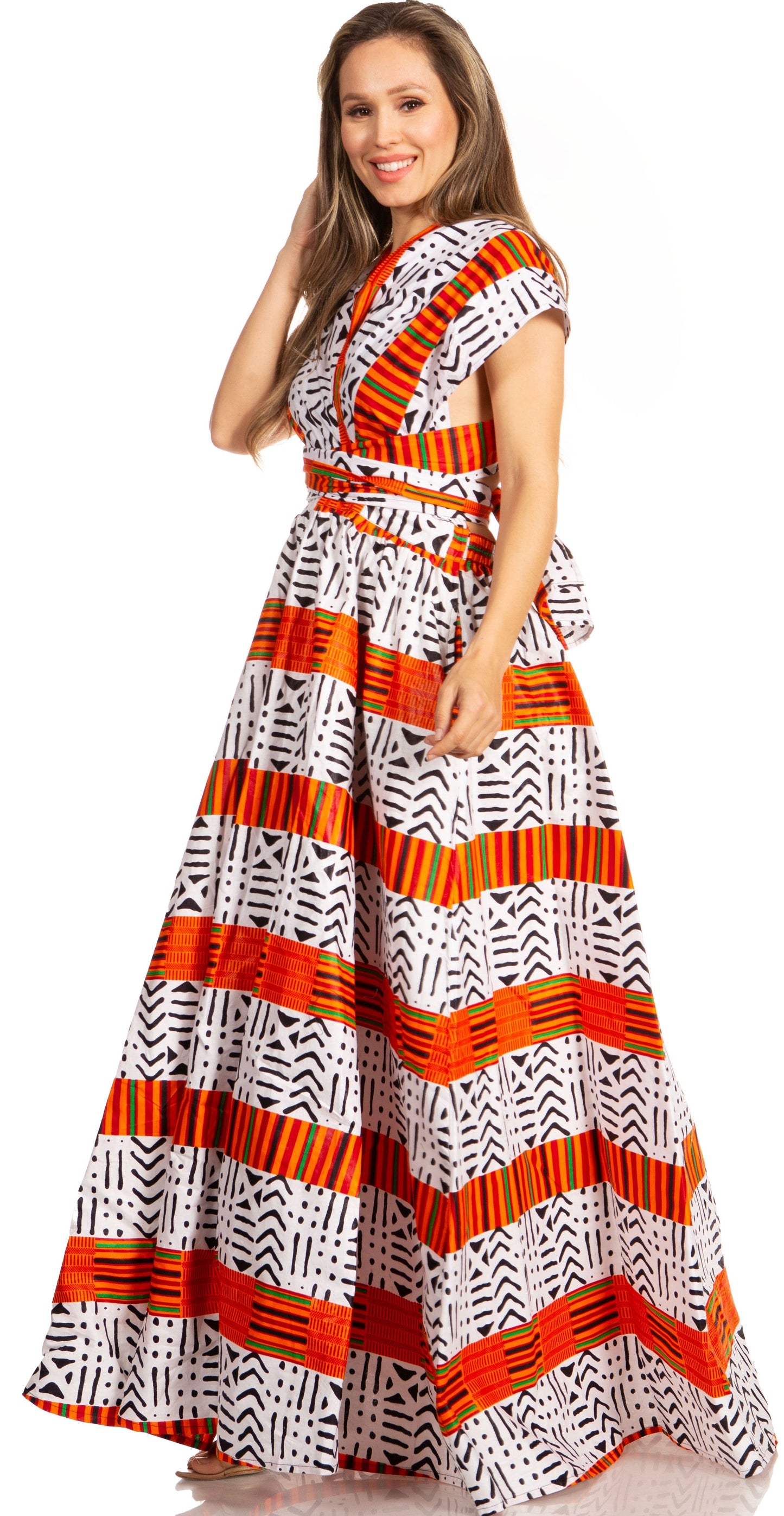 Sakkas Sandy Sexy Backless Year Around Long Maxi Infinity Dress Many Ways To Wear - Concordia Style Boutique
