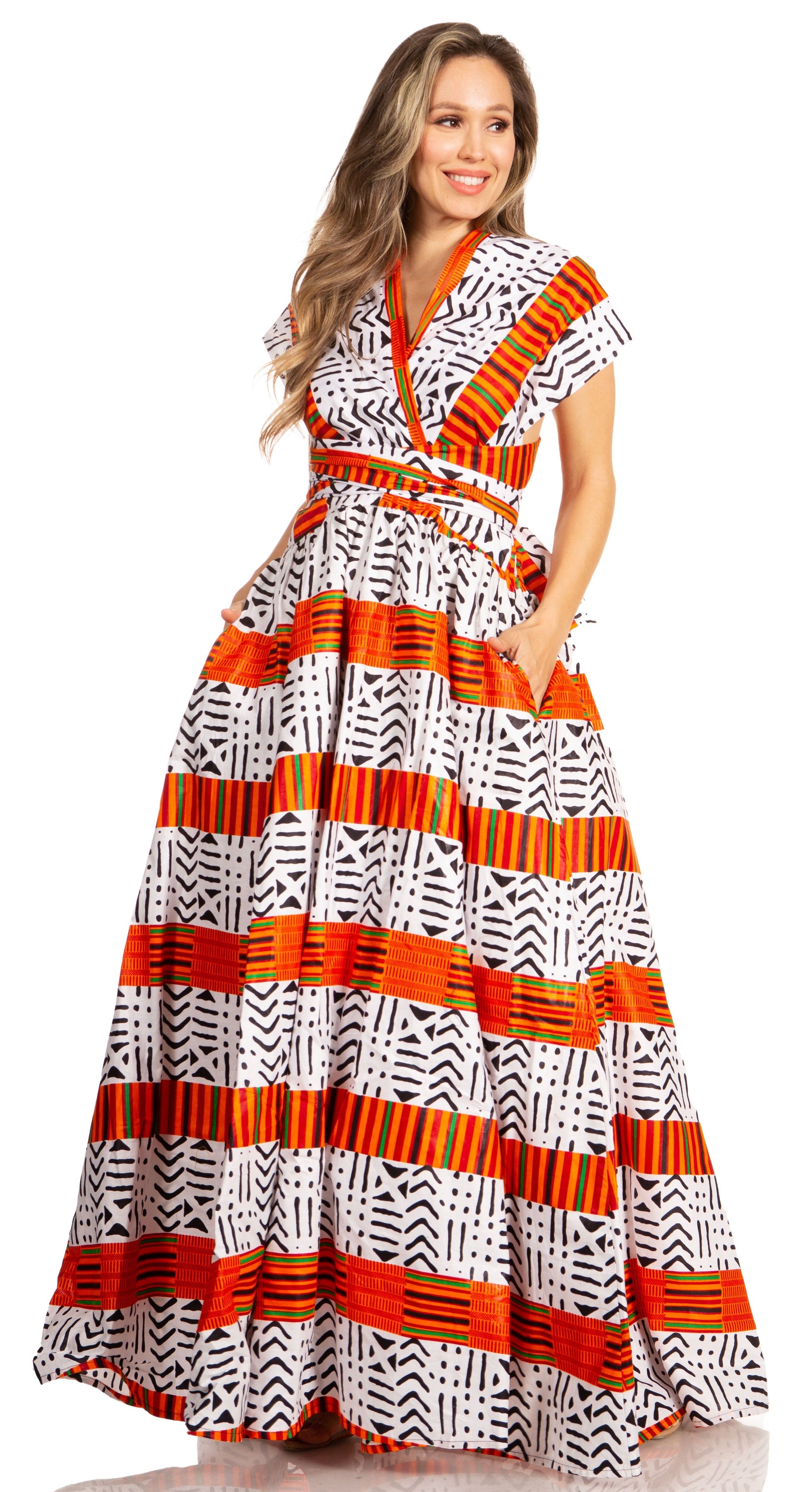 Sakkas Sandy Sexy Backless Year Around Long Maxi Infinity Dress Many Ways To Wear - Concordia Style Boutique