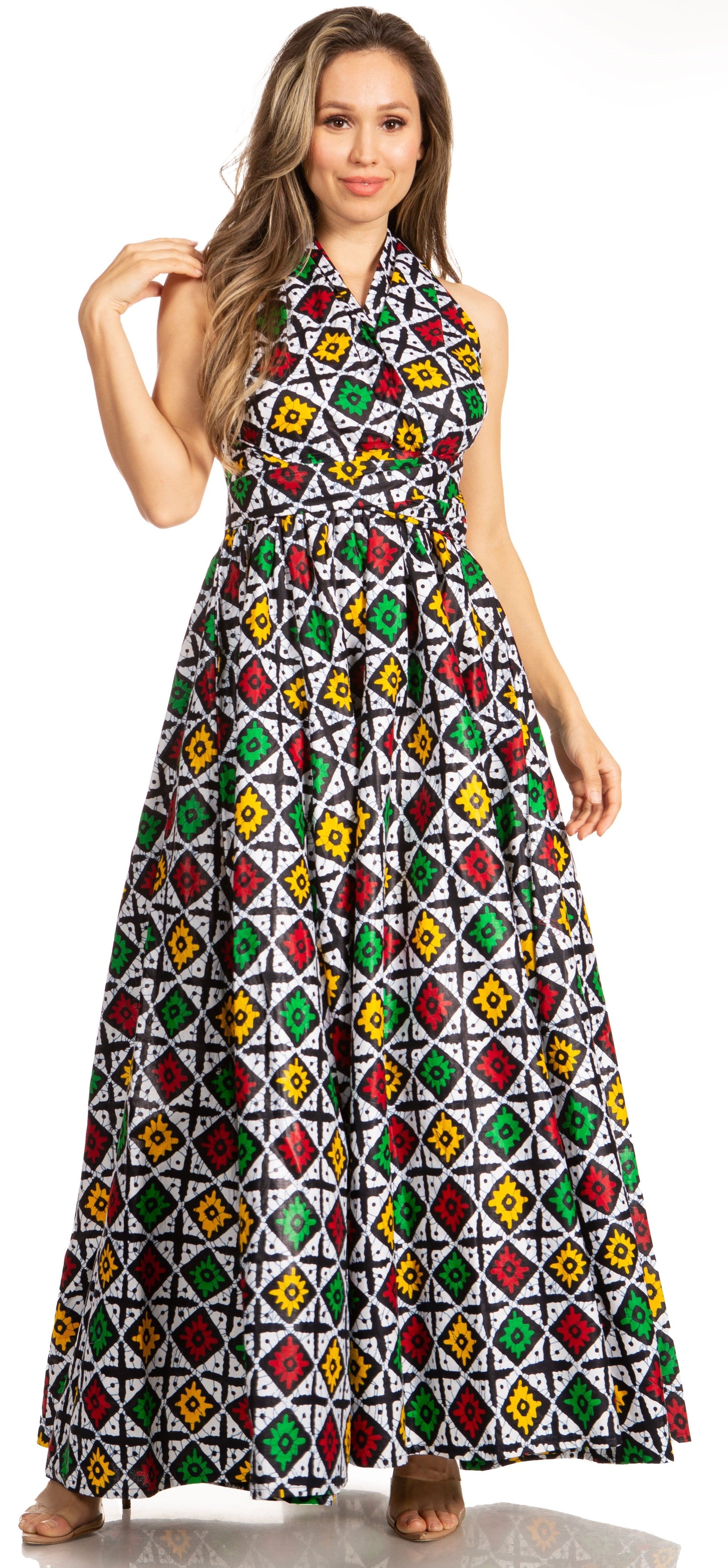 Sakkas Sandy Sexy Backless Year Around Long Maxi Infinity Dress Many Ways To Wear - Concordia Style Boutique