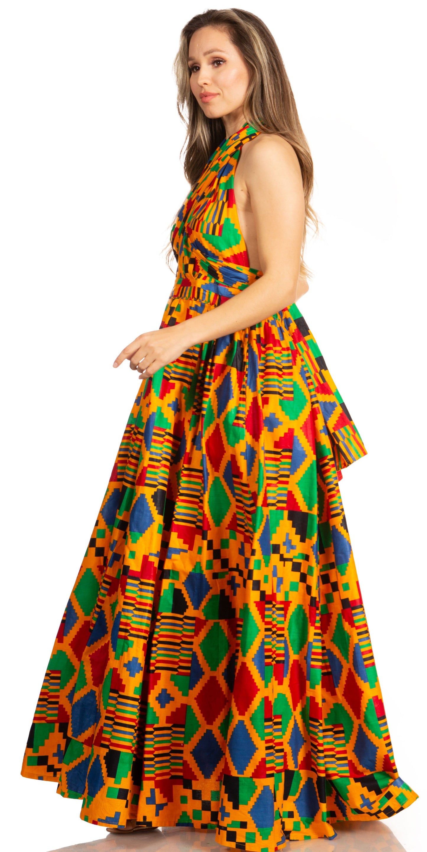 Sakkas Sandy Sexy Backless Year Around Long Maxi Infinity Dress Many Ways To Wear - Concordia Style Boutique