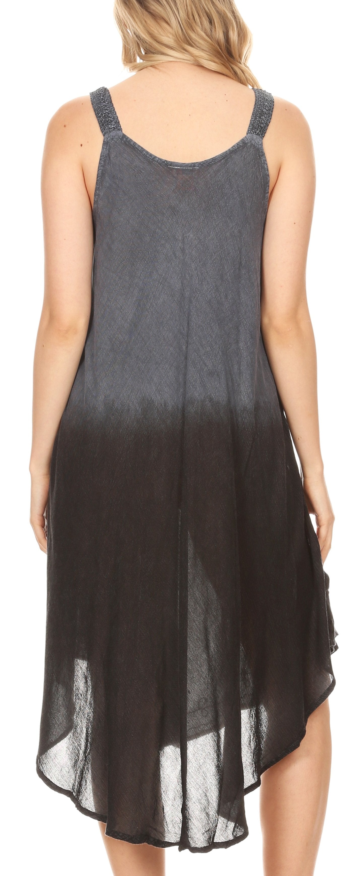 Sakkas Liz Women's Maxi Loose Sleeveless Summer Casual Tank Dress Cover-up Caftan - Concordia Style Boutique
