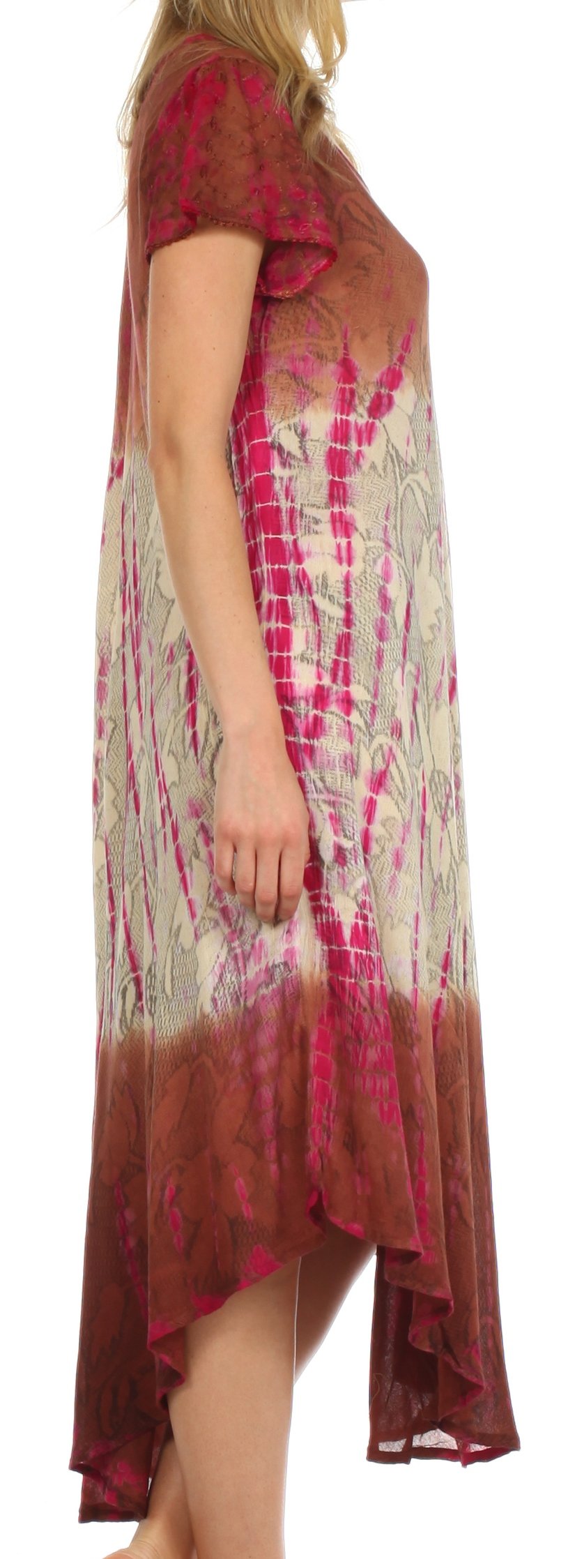 Sakkas Mika Ombre Floral Caftan Dress - Concordia Style Boutique
