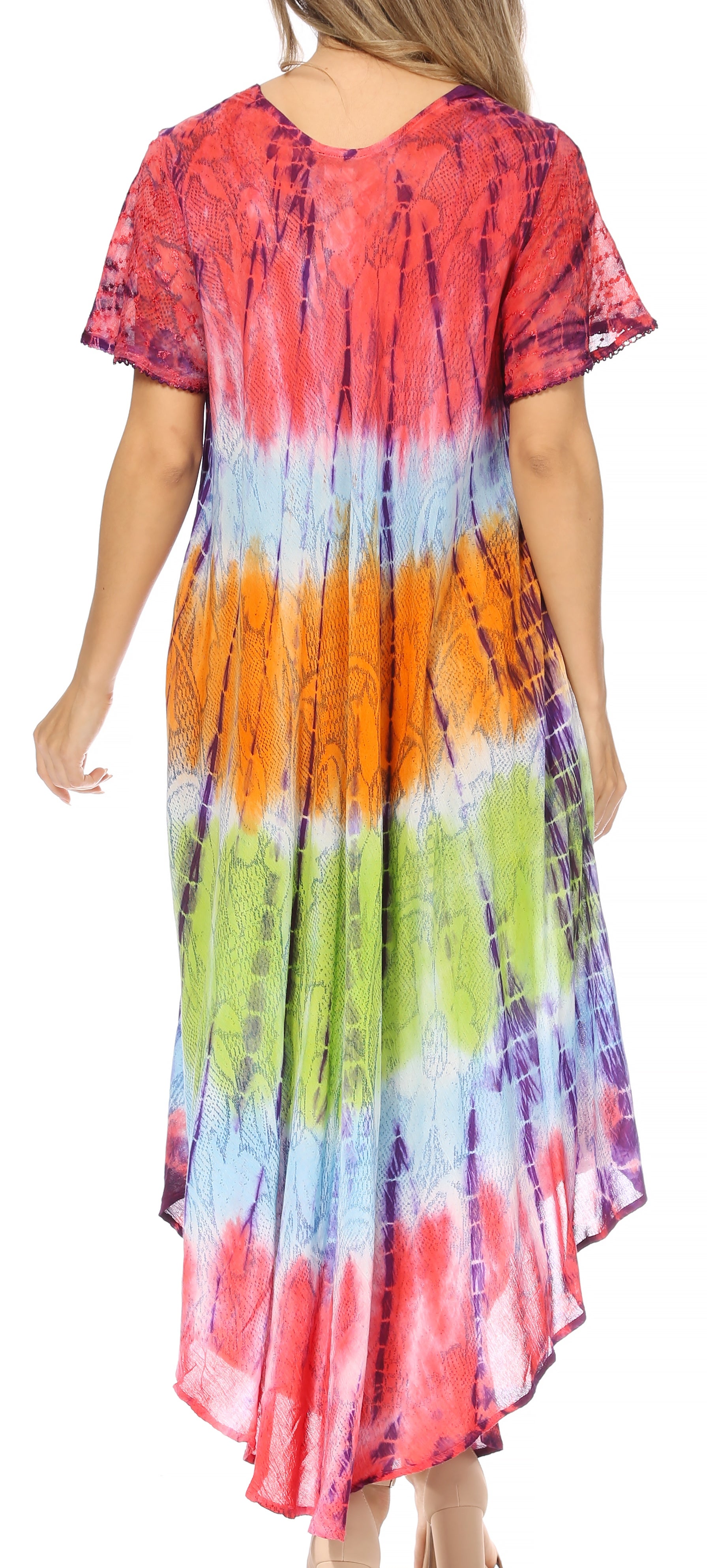 Sakkas Mika Ombre Floral Caftan Dress - Concordia Style Boutique