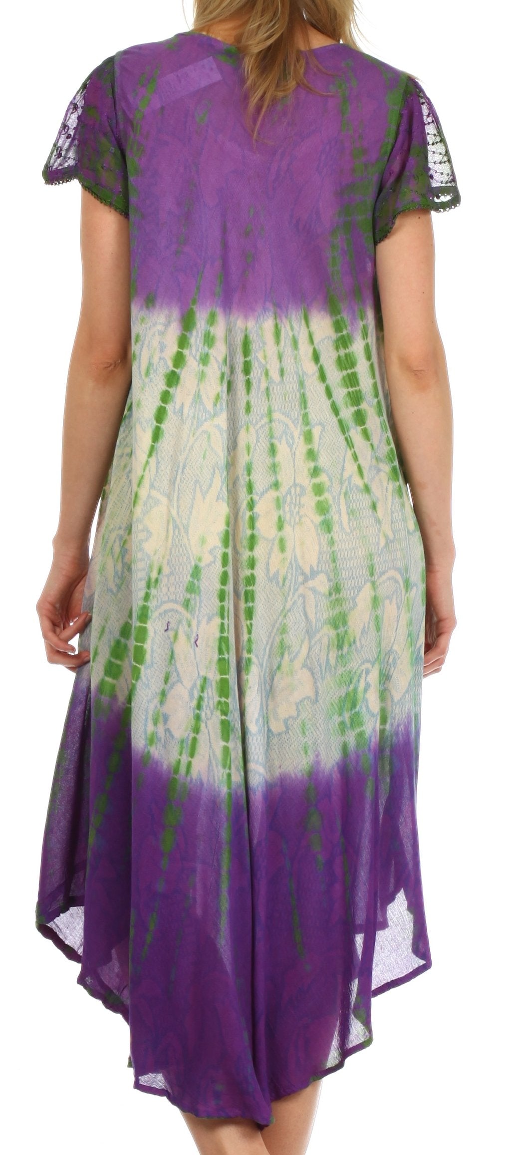 Sakkas Mika Ombre Floral Caftan Dress - Concordia Style Boutique