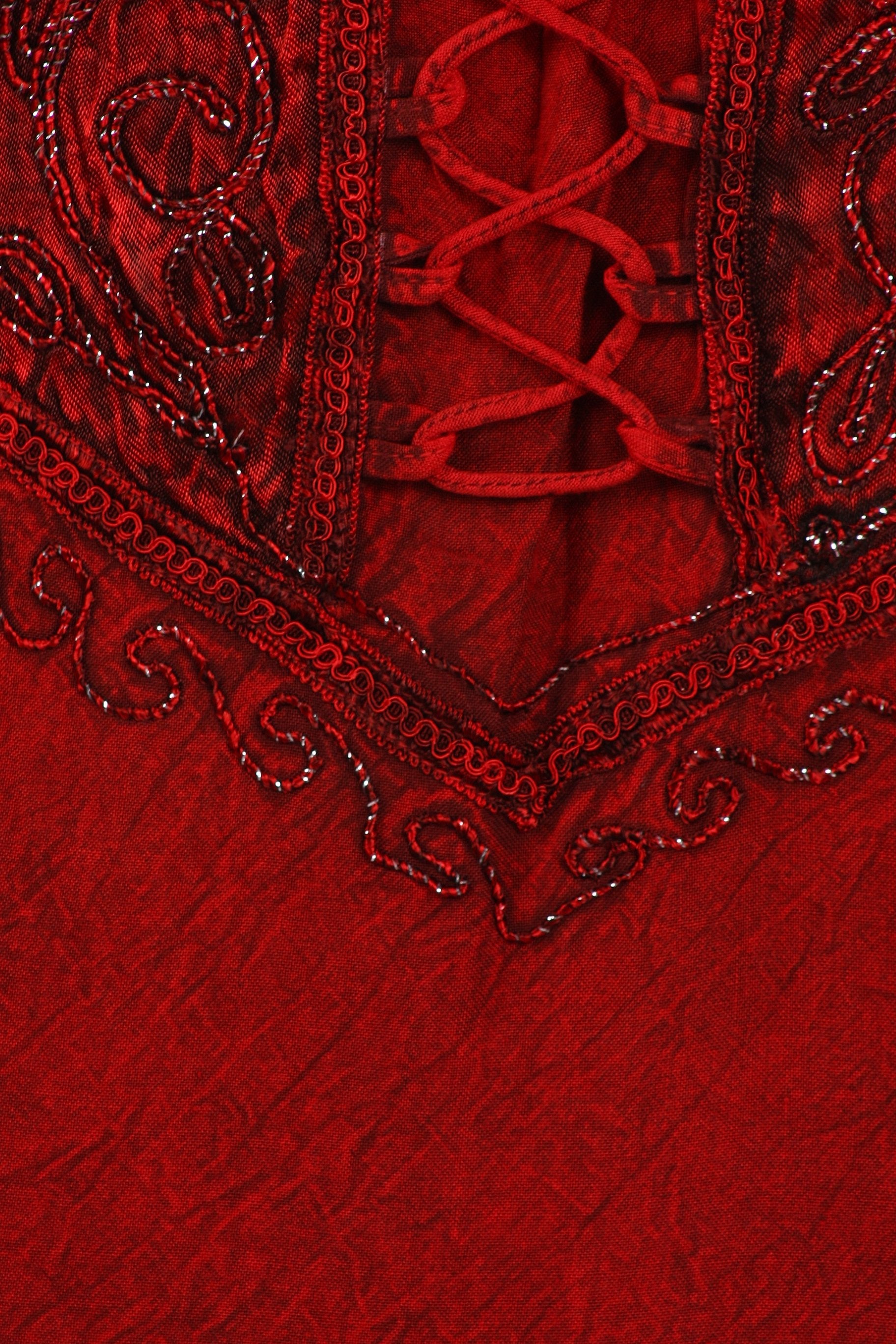 Sakkas Bridget Embroidered Renaissance Dress - Concordia Style Boutique