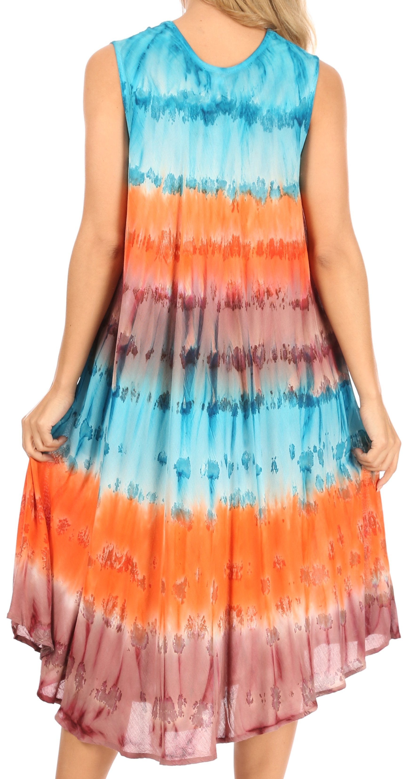 Sakkas Desert Sun Caftan Dress / Cover Up - Concordia Style Boutique