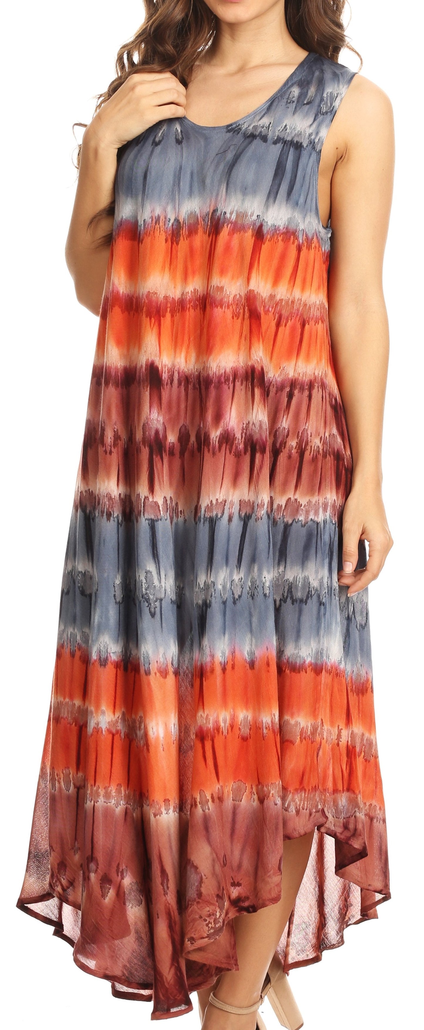 Sakkas Desert Sun Caftan Dress / Cover Up - Concordia Style Boutique