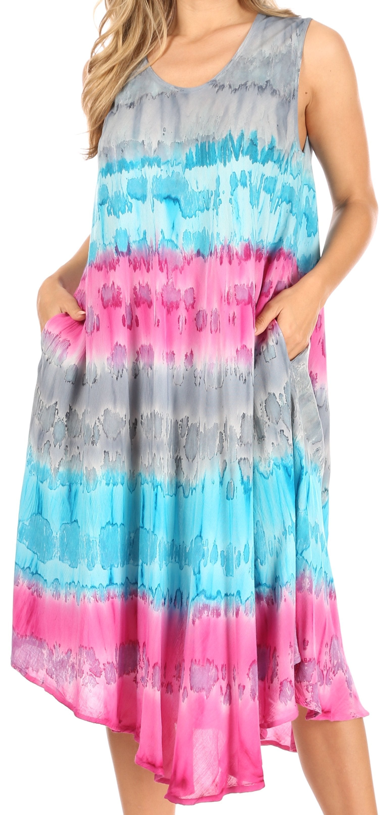 Sakkas Desert Sun Caftan Dress / Cover Up - Concordia Style Boutique