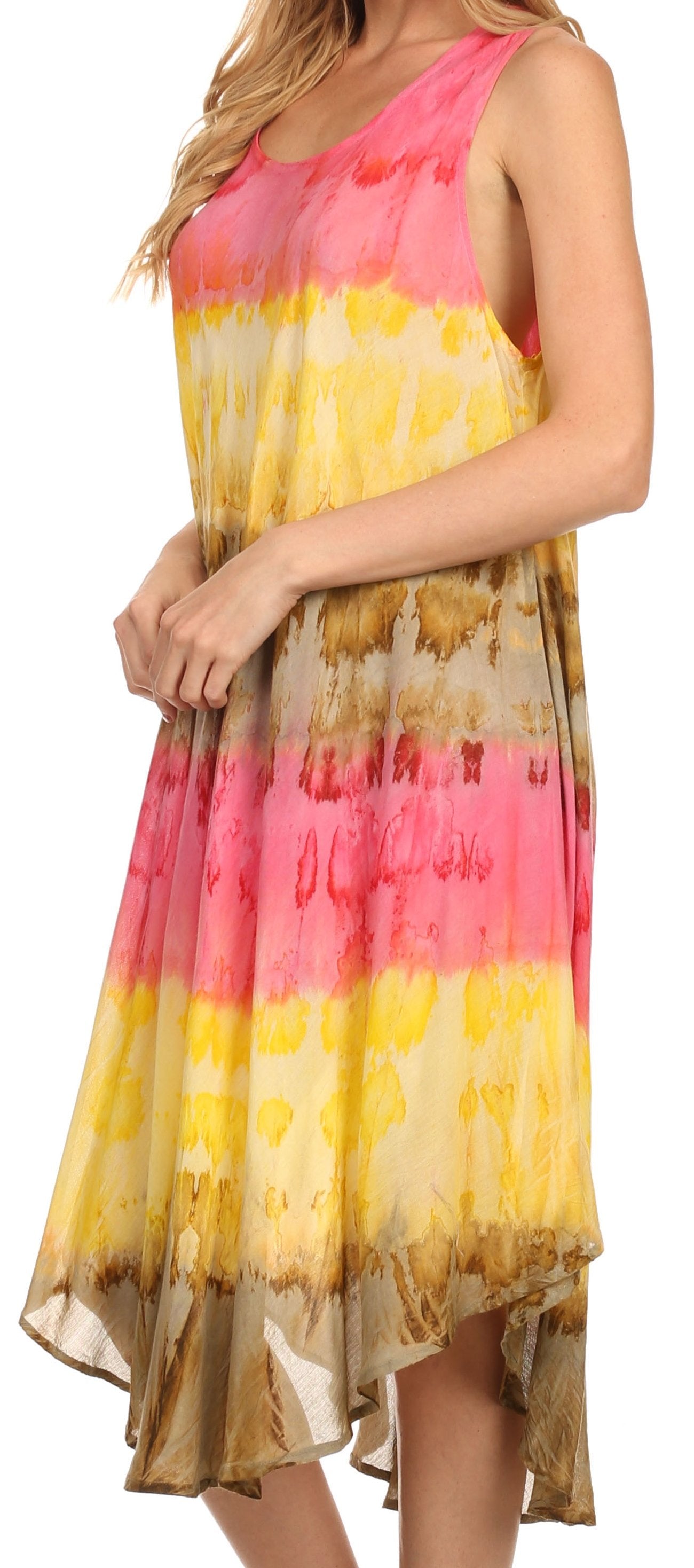 Sakkas Desert Sun Caftan Dress / Cover Up - Concordia Style Boutique