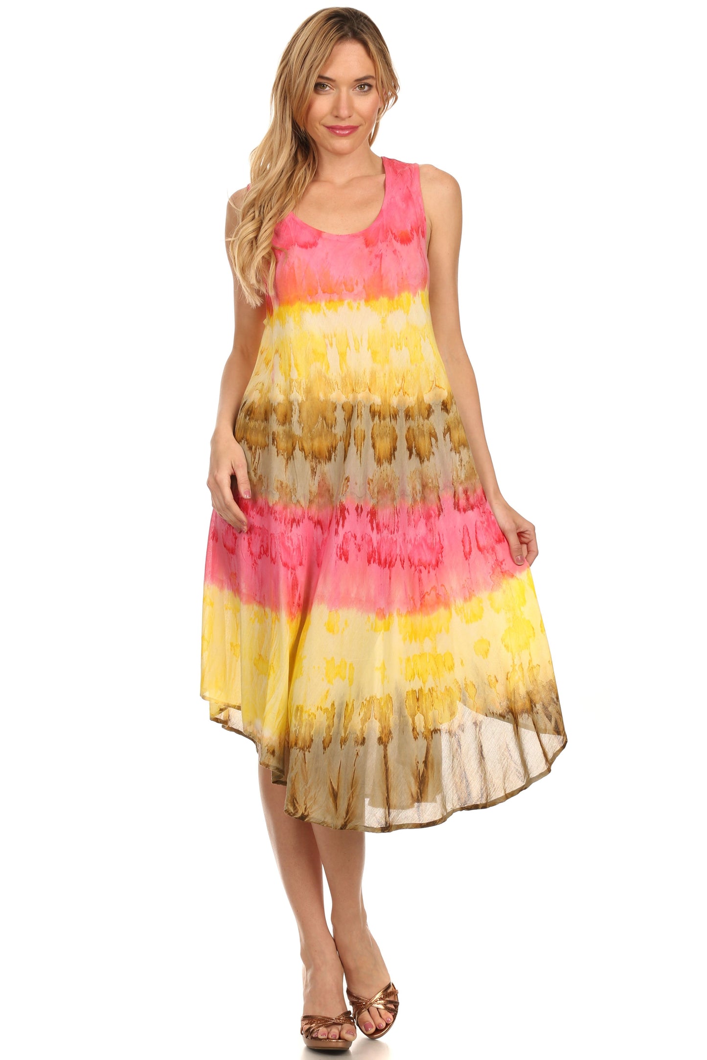 Sakkas Desert Sun Caftan Dress / Cover Up - Concordia Style Boutique