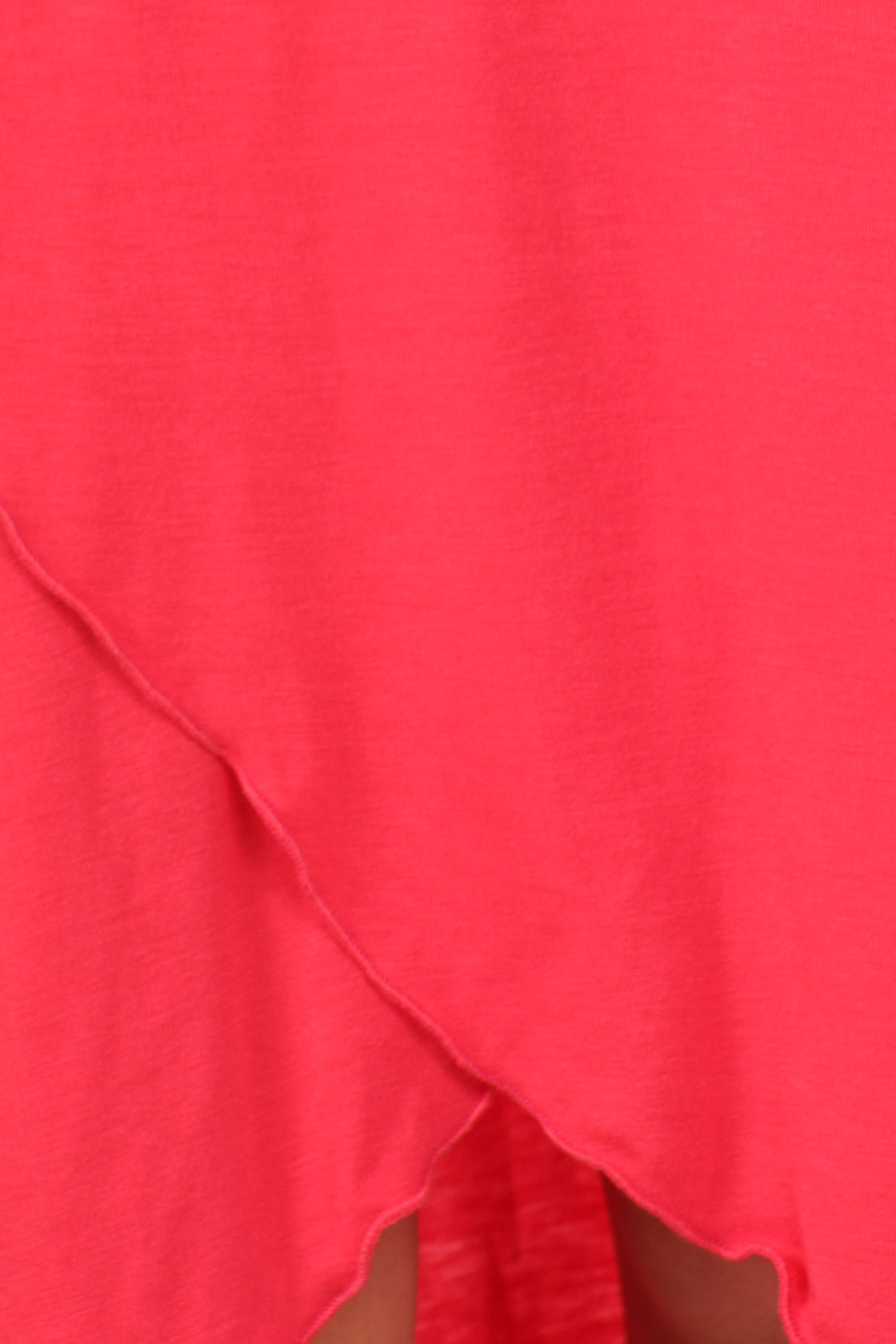 Sakkas Soft Jersey Feel Solid Color Strapless High Low Dress / Skirt - Concordia Style Boutique