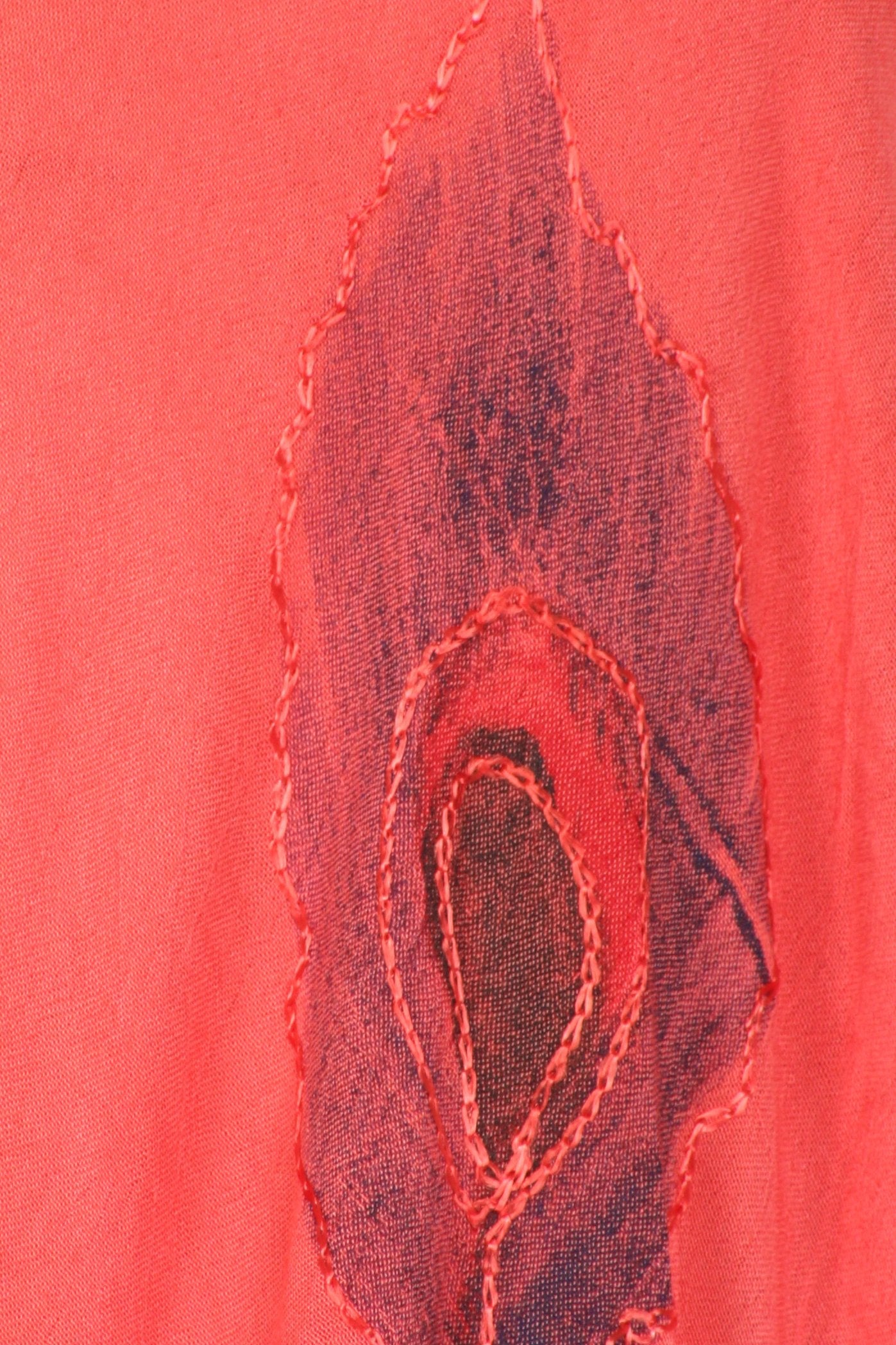 Sakkas Peacock Feather Caftan Dress / Cover Up - Concordia Style Boutique