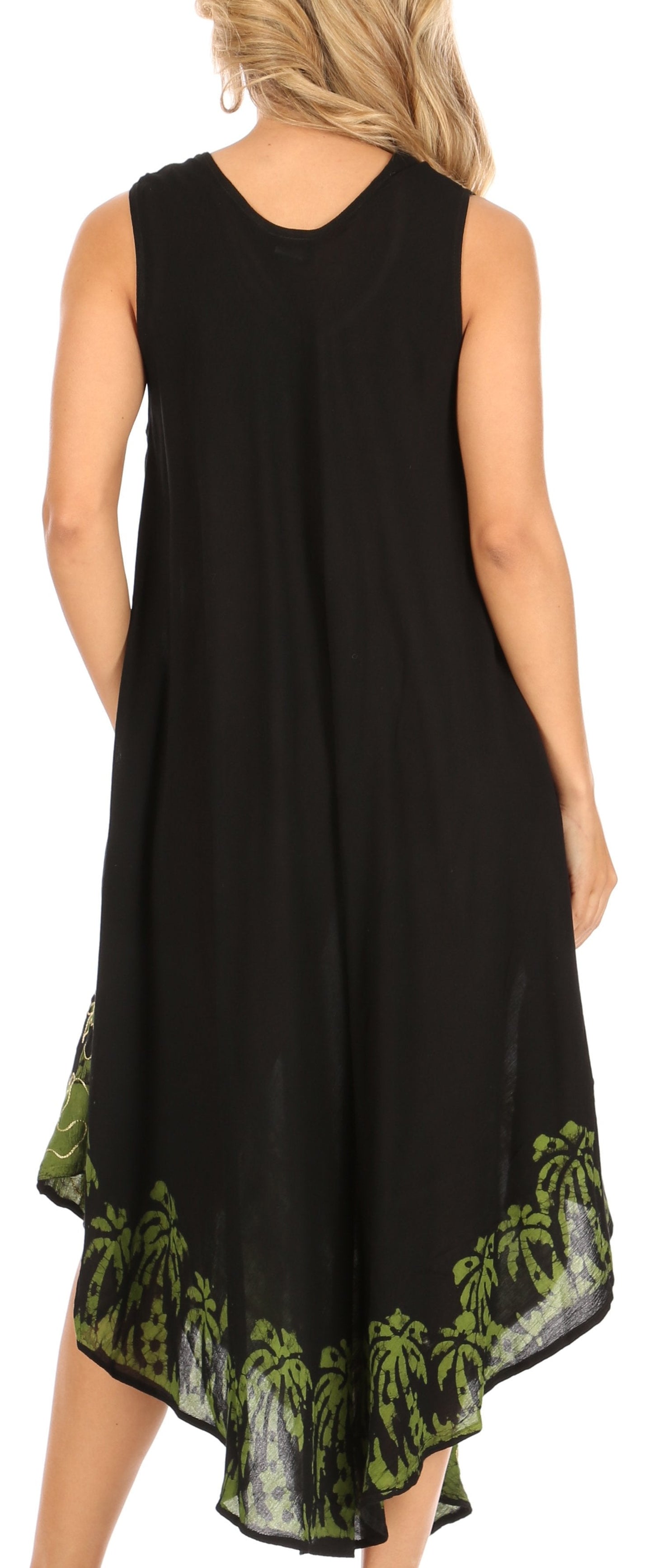 Sakkas Sundari Caftan Tank Dress / Cover Up - Concordia Style Boutique