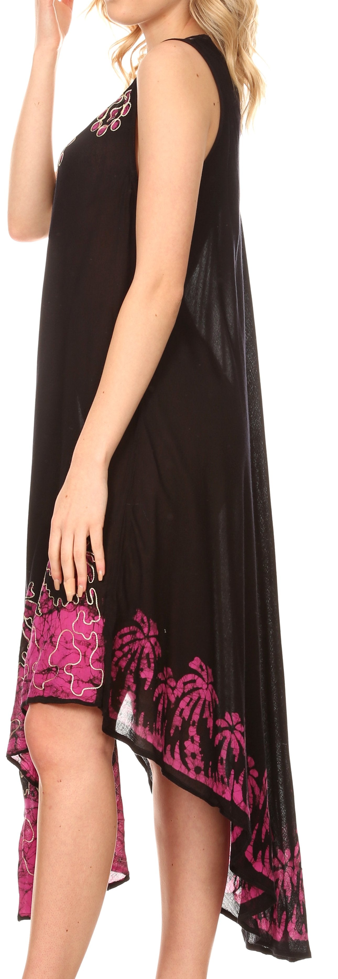Sakkas Sundari Caftan Tank Dress / Cover Up - Concordia Style Boutique
