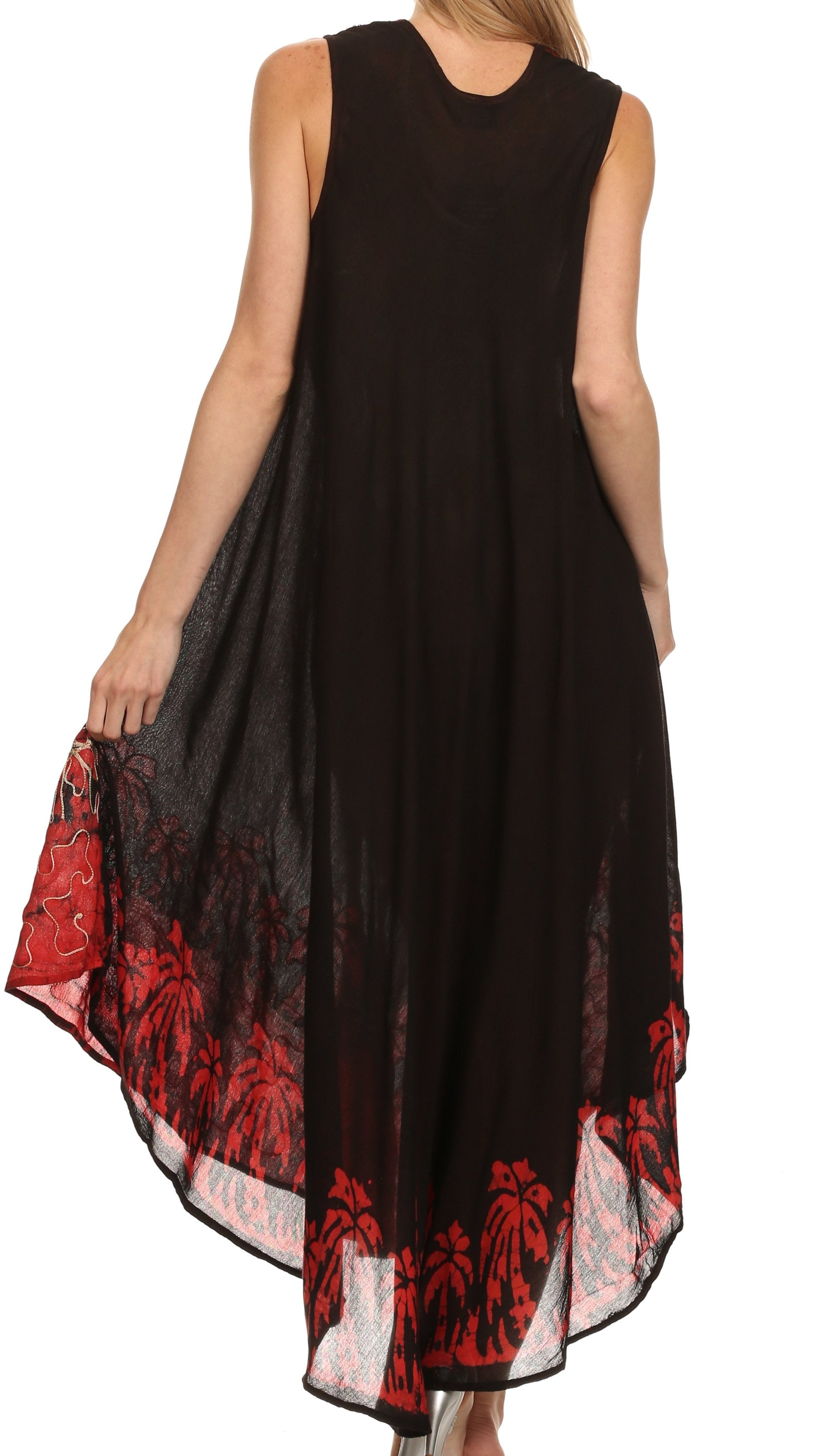 Sakkas Sundari Caftan Tank Dress / Cover Up - Concordia Style Boutique