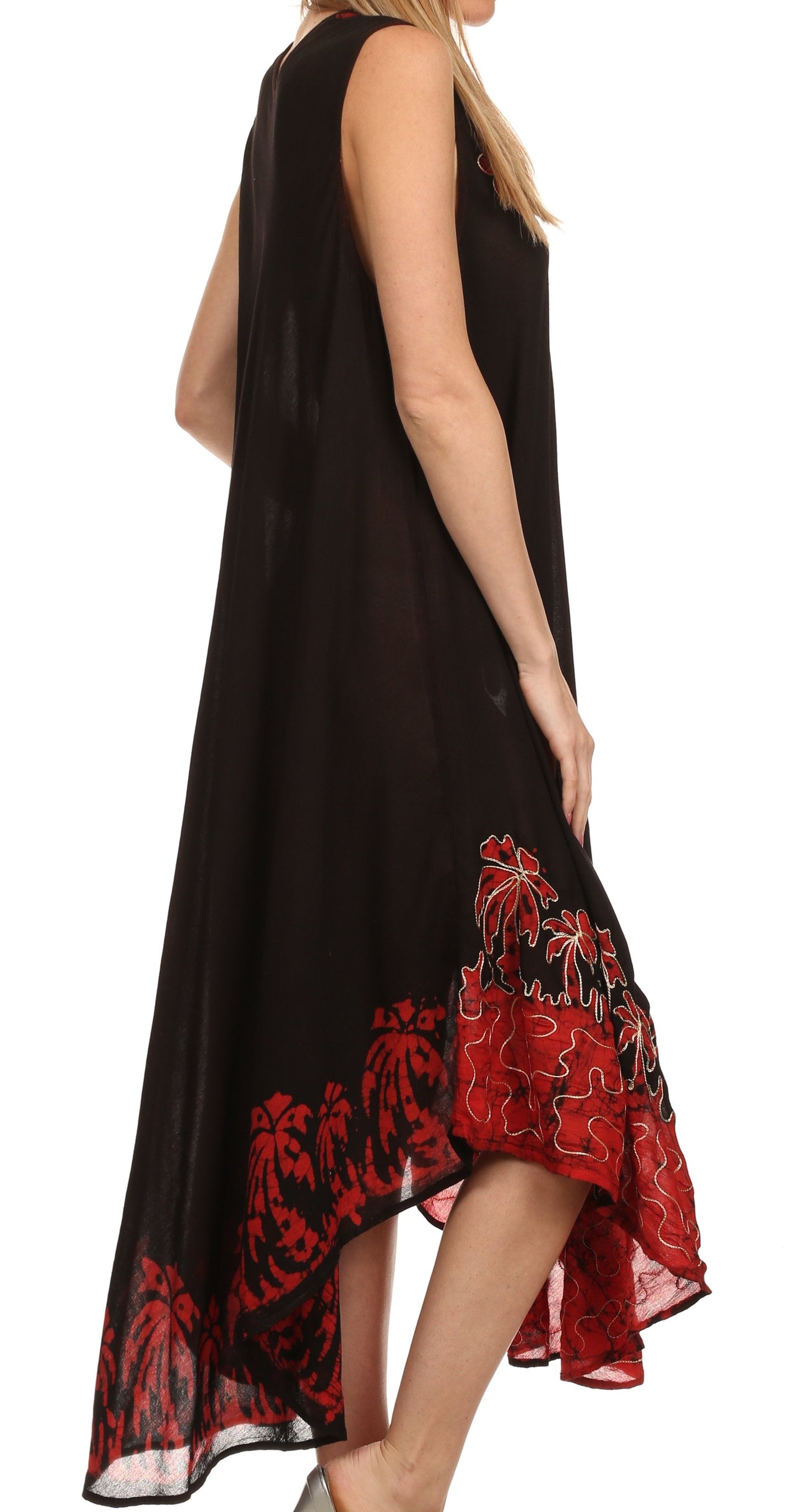 Sakkas Sundari Caftan Tank Dress / Cover Up - Concordia Style Boutique
