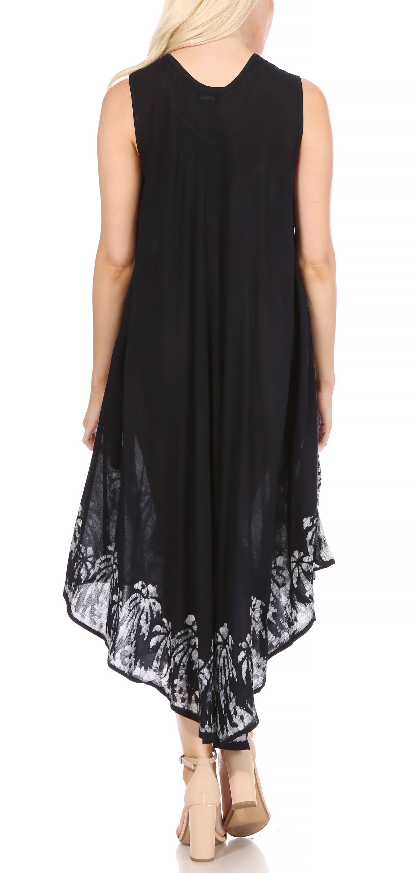 Sakkas Sundari Caftan Tank Dress / Cover Up - Concordia Style Boutique