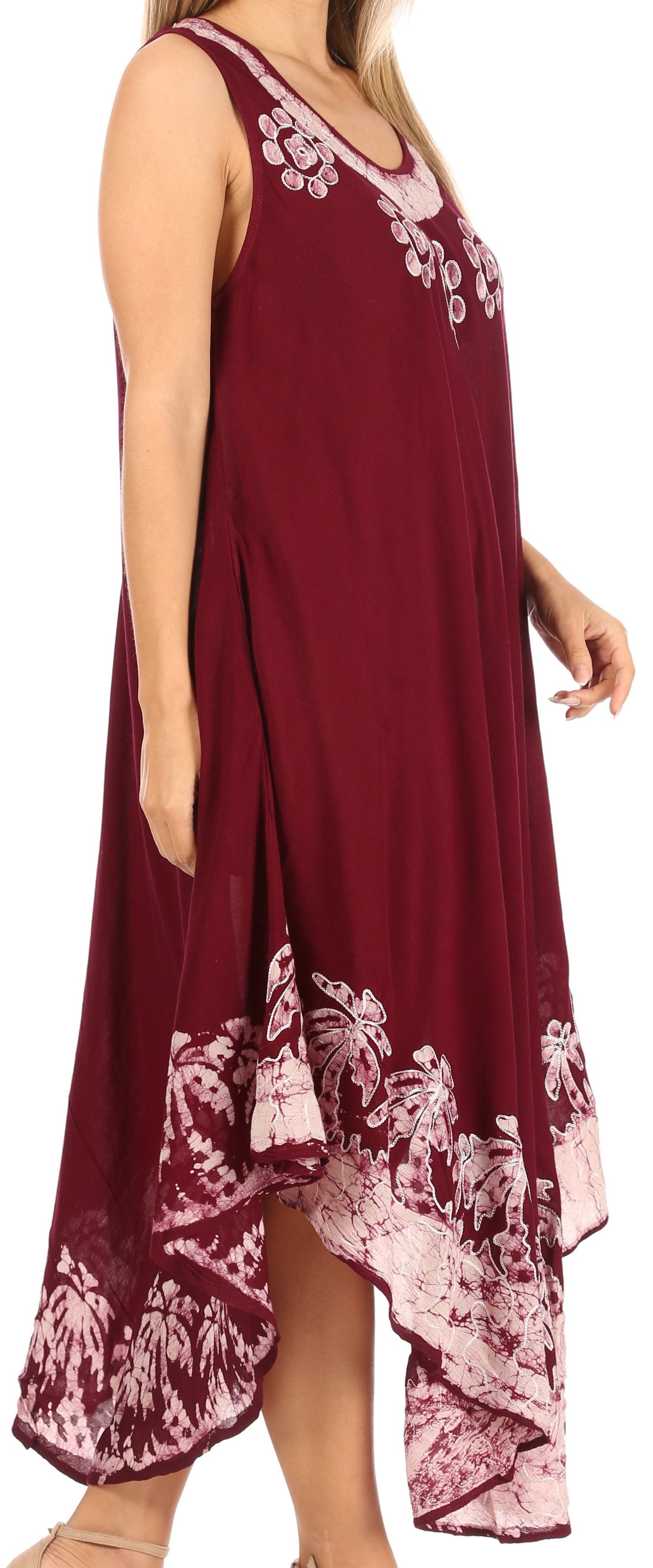 Sakkas Sundari Caftan Tank Dress / Cover Up - Concordia Style Boutique