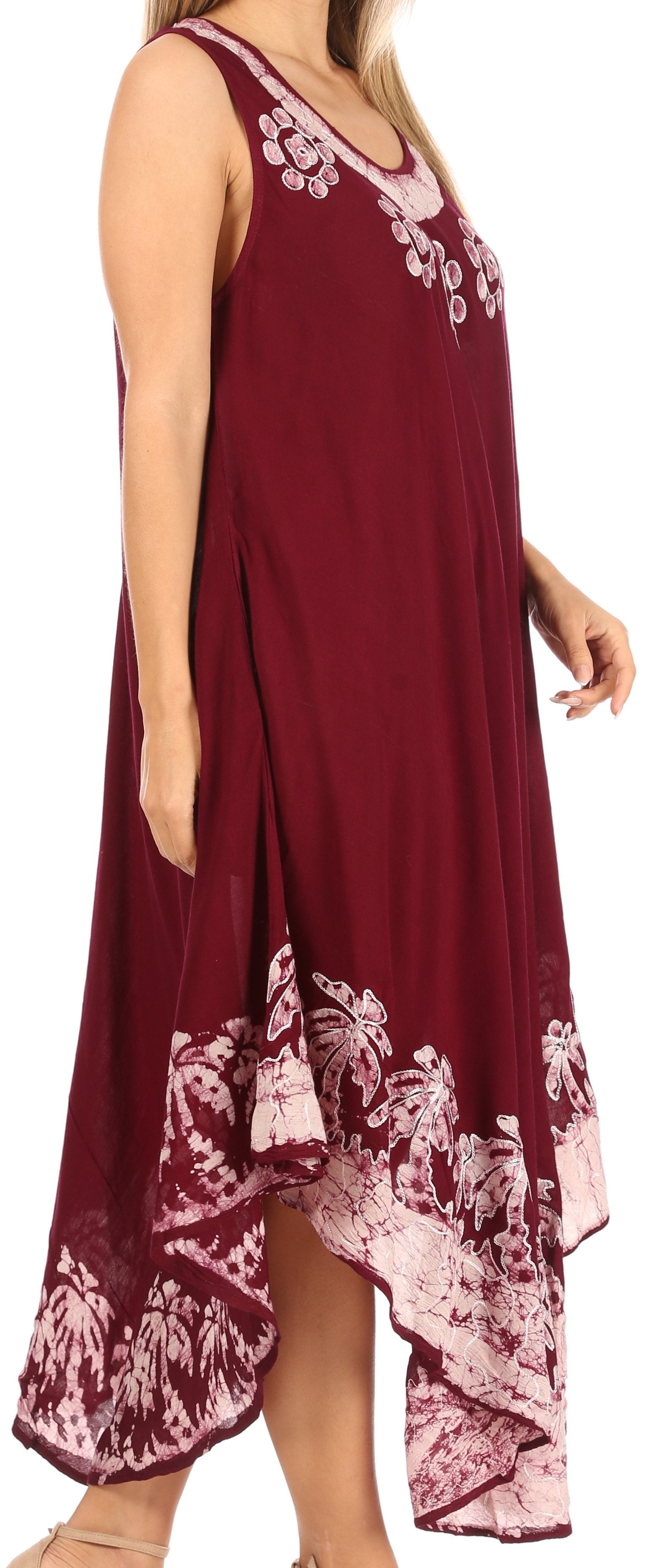 Sakkas Sundari Caftan Tank Dress / Cover Up - Concordia Style Boutique