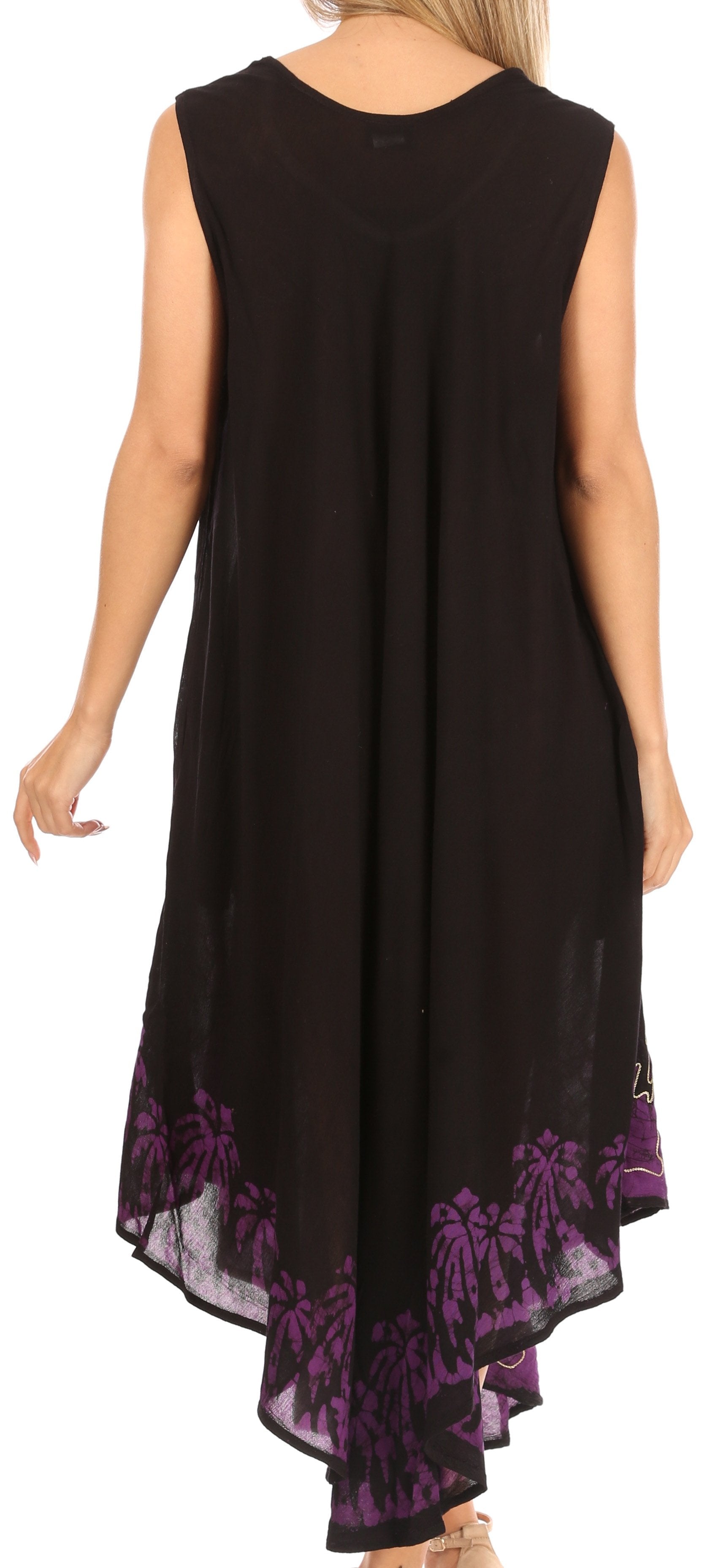 Sakkas Sundari Caftan Tank Dress / Cover Up - Concordia Style Boutique