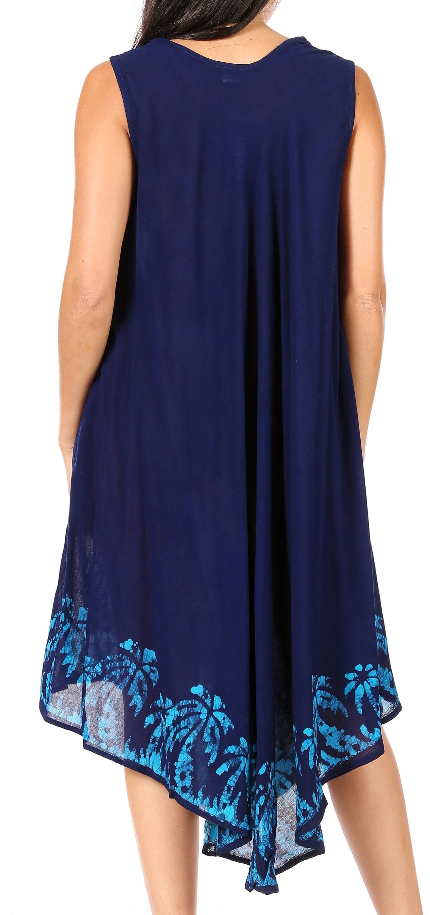 Sakkas Sundari Caftan Tank Dress / Cover Up - Concordia Style Boutique