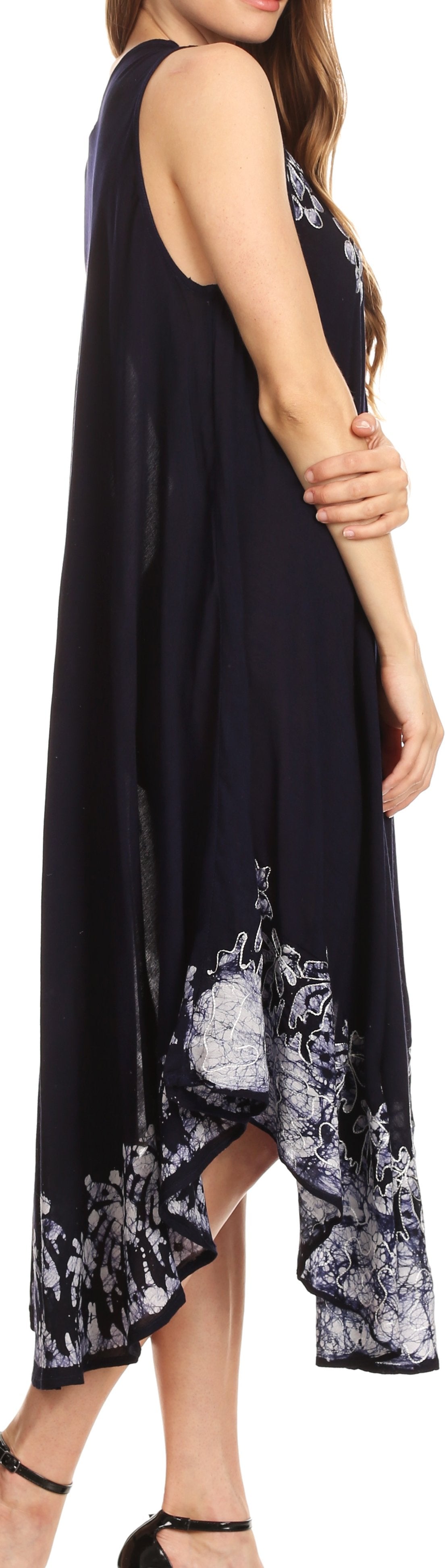 Sakkas Sundari Caftan Tank Dress / Cover Up - Concordia Style Boutique
