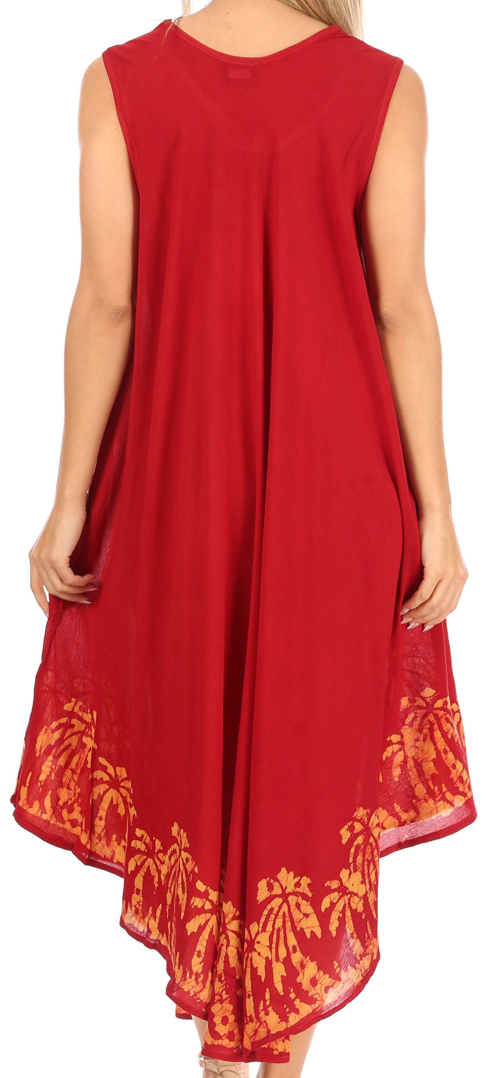 Sakkas Sundari Caftan Tank Dress / Cover Up - Concordia Style Boutique