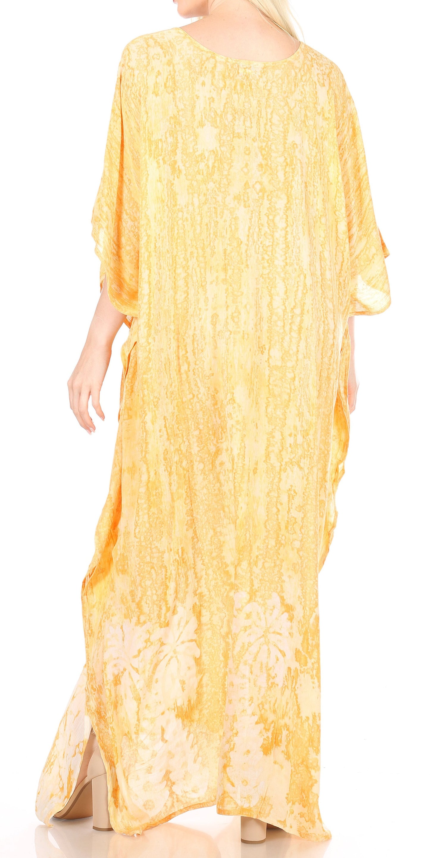 Sakkas Tacy Women's Boho Summer Maxi Dress for Casual or Lounge Wear - Concordia Style Boutique