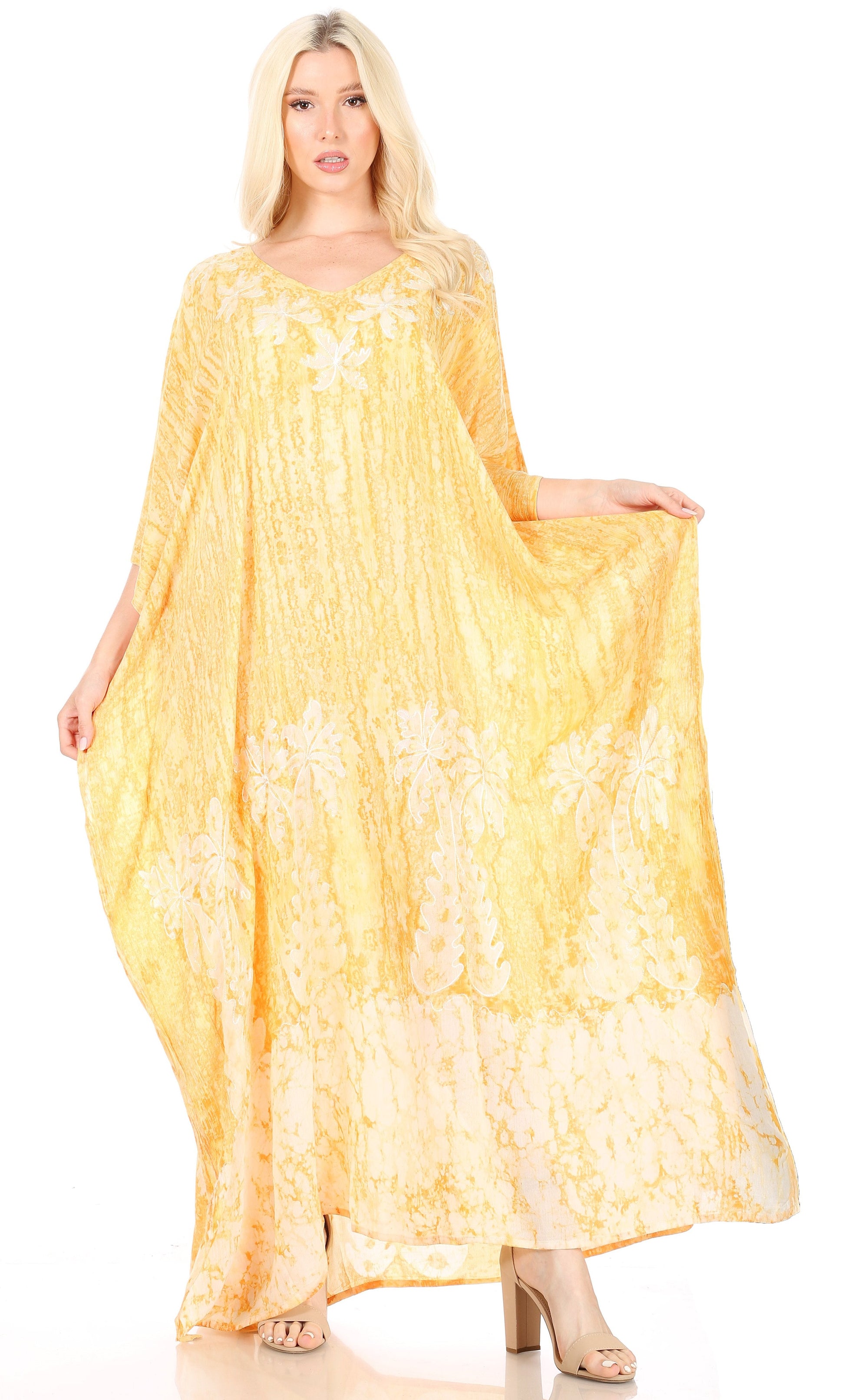 Sakkas Tacy Women's Boho Summer Maxi Dress for Casual or Lounge Wear - Concordia Style Boutique