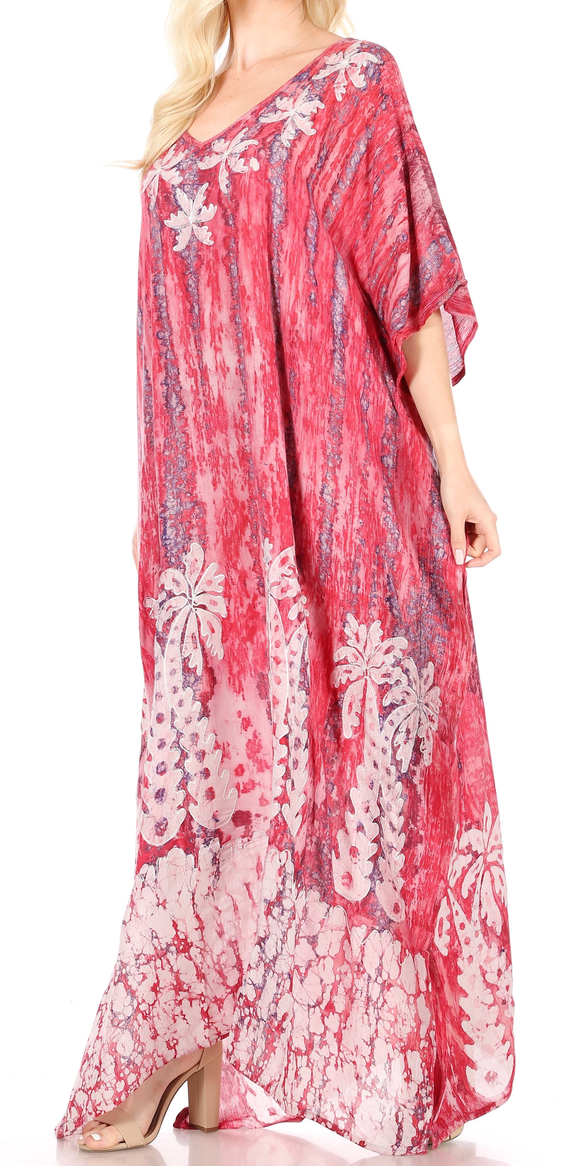 Sakkas Tacy Women's Boho Summer Maxi Dress for Casual or Lounge Wear - Concordia Style Boutique