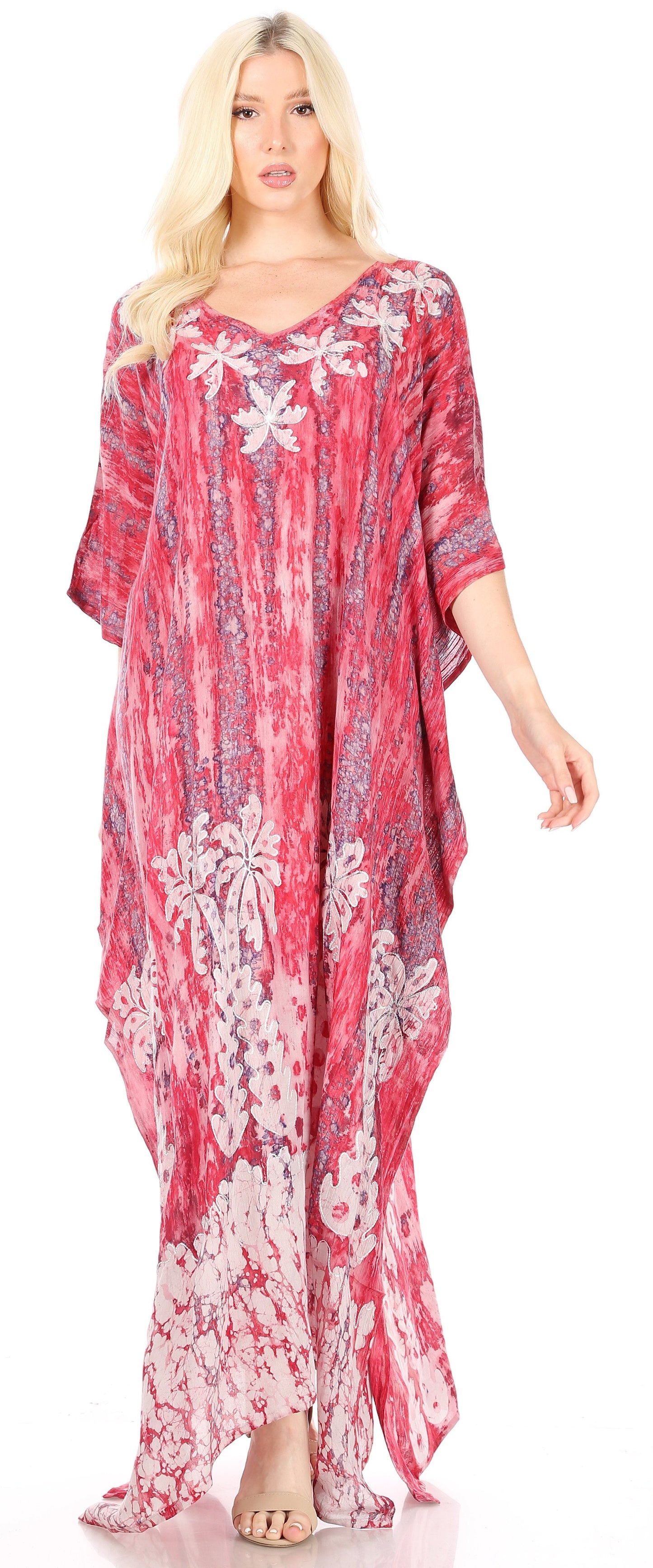 Sakkas Tacy Women's Boho Summer Maxi Dress for Casual or Lounge Wear - Concordia Style Boutique