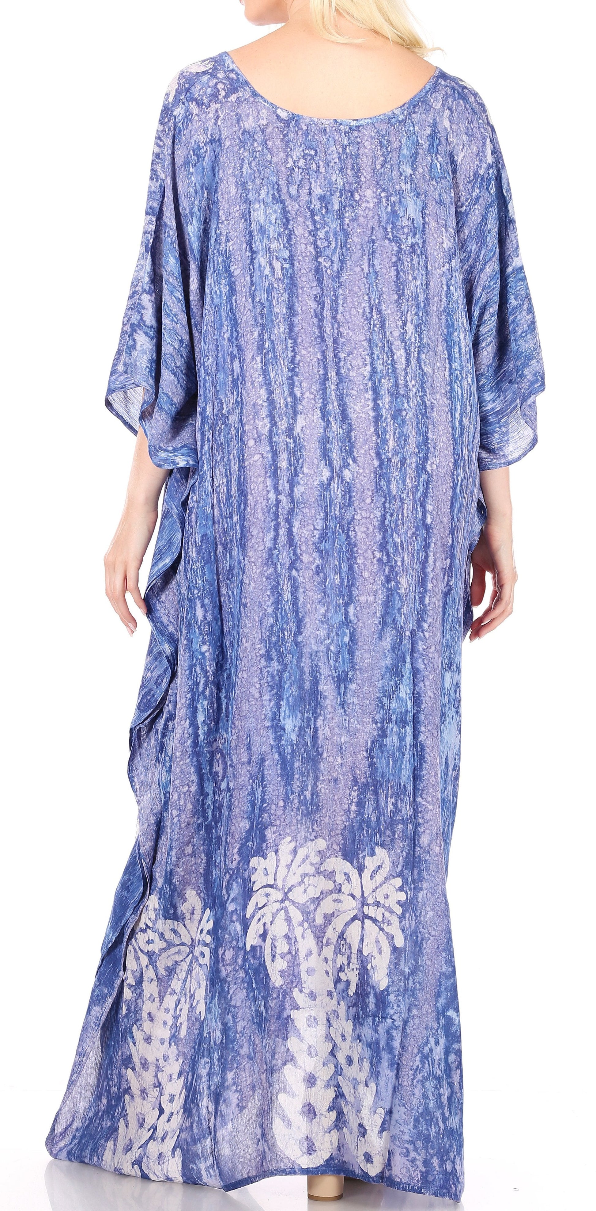 Sakkas Tacy Women's Boho Summer Maxi Dress for Casual or Lounge Wear - Concordia Style Boutique