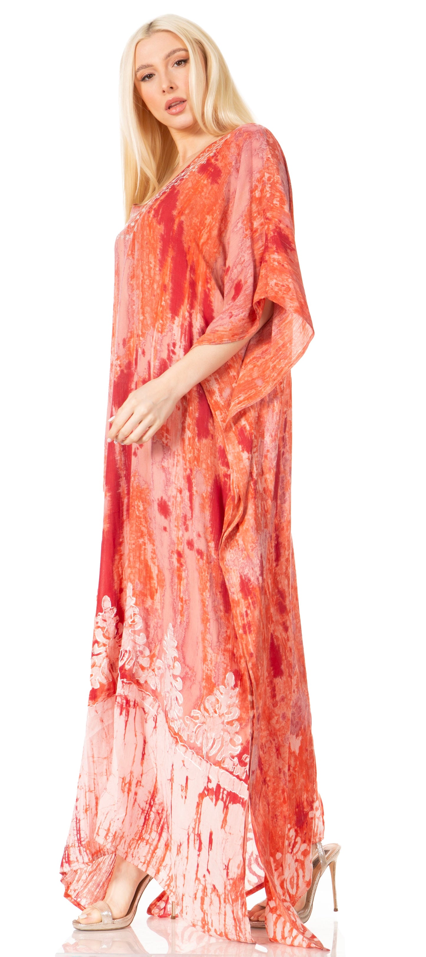 Sakkas Tacy Women's Boho Summer Maxi Dress for Casual or Lounge Wear - Concordia Style Boutique