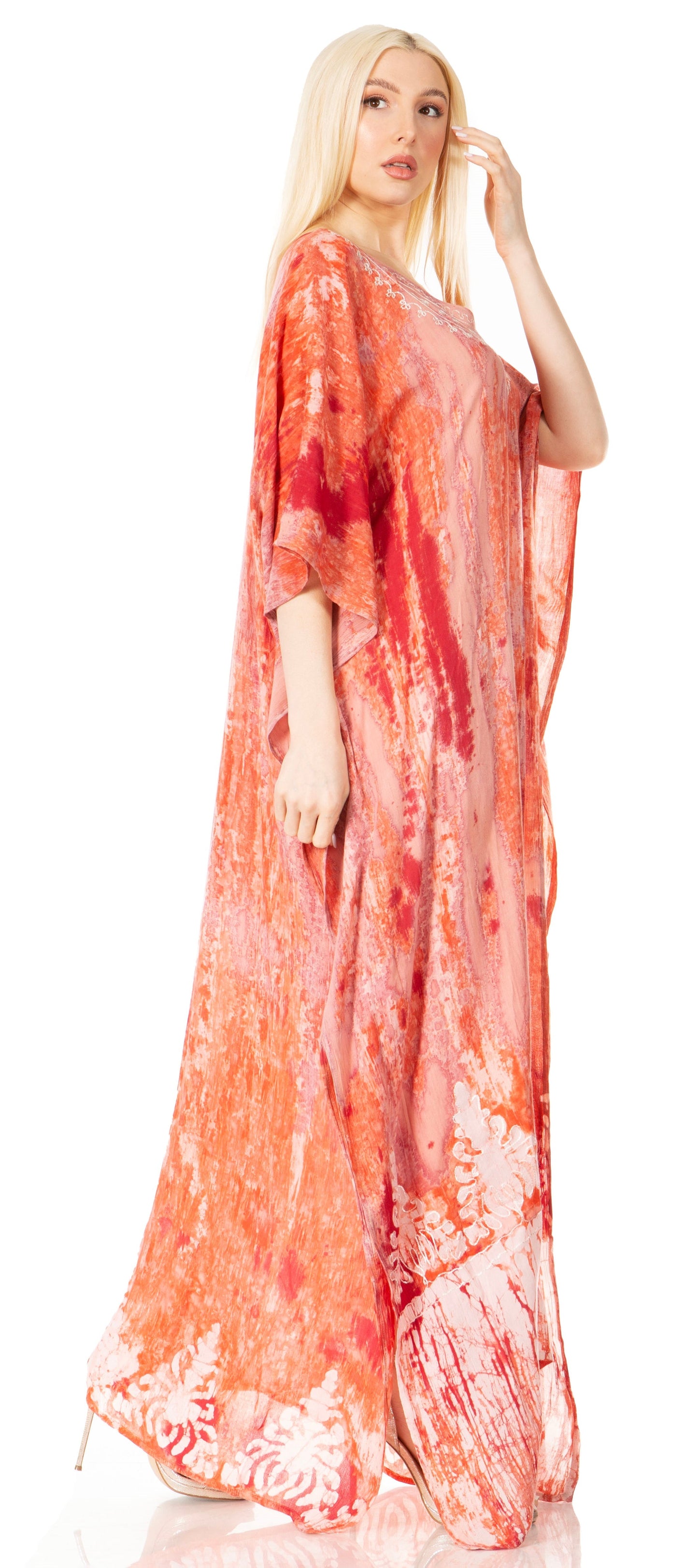 Sakkas Tacy Women's Boho Summer Maxi Dress for Casual or Lounge Wear - Concordia Style Boutique