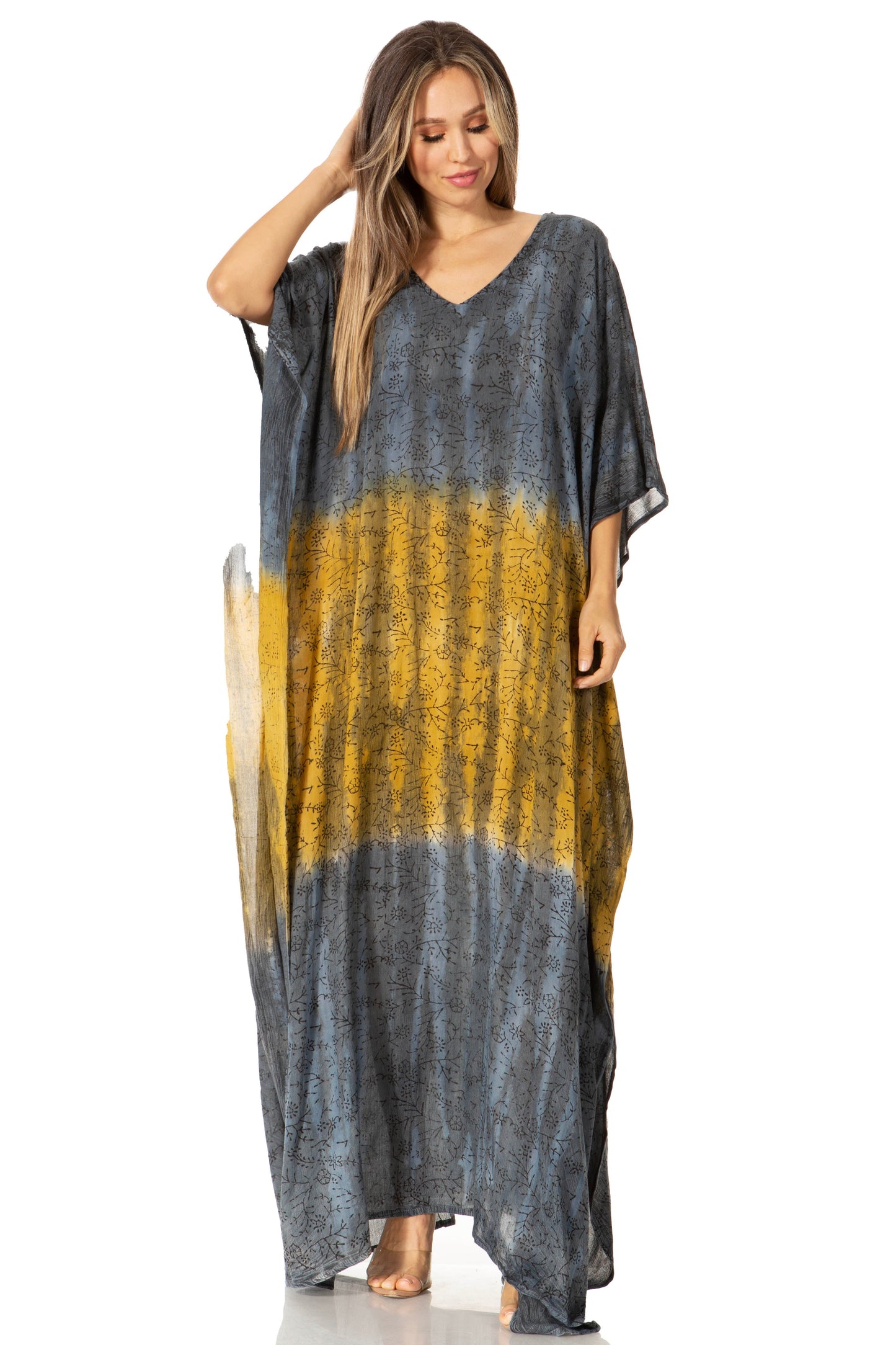Sakkas Tacy Women's Boho Summer Maxi Dress for Casual or Lounge Wear - Concordia Style Boutique
