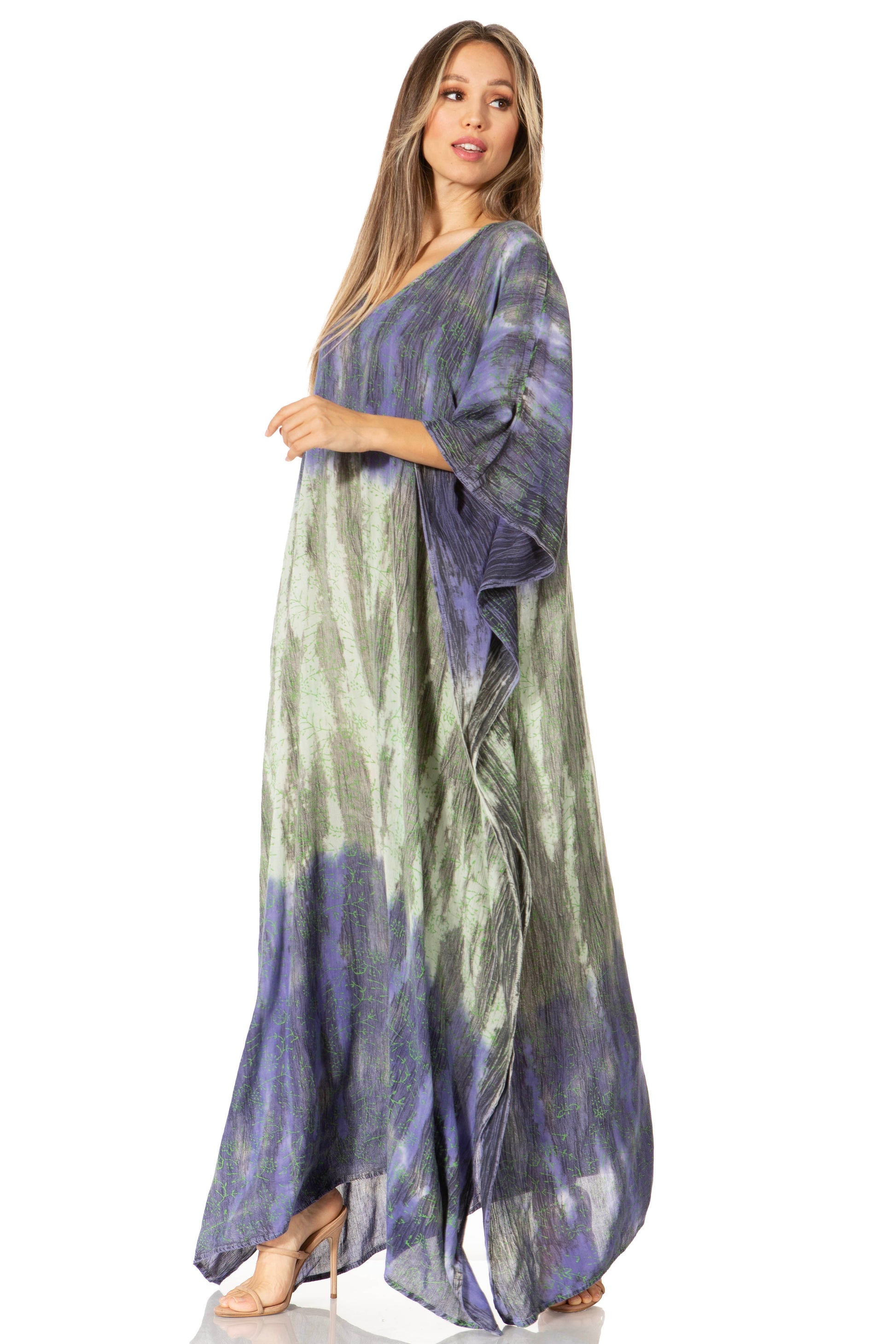 Sakkas Tacy Women's Boho Summer Maxi Dress for Casual or Lounge Wear - Concordia Style Boutique