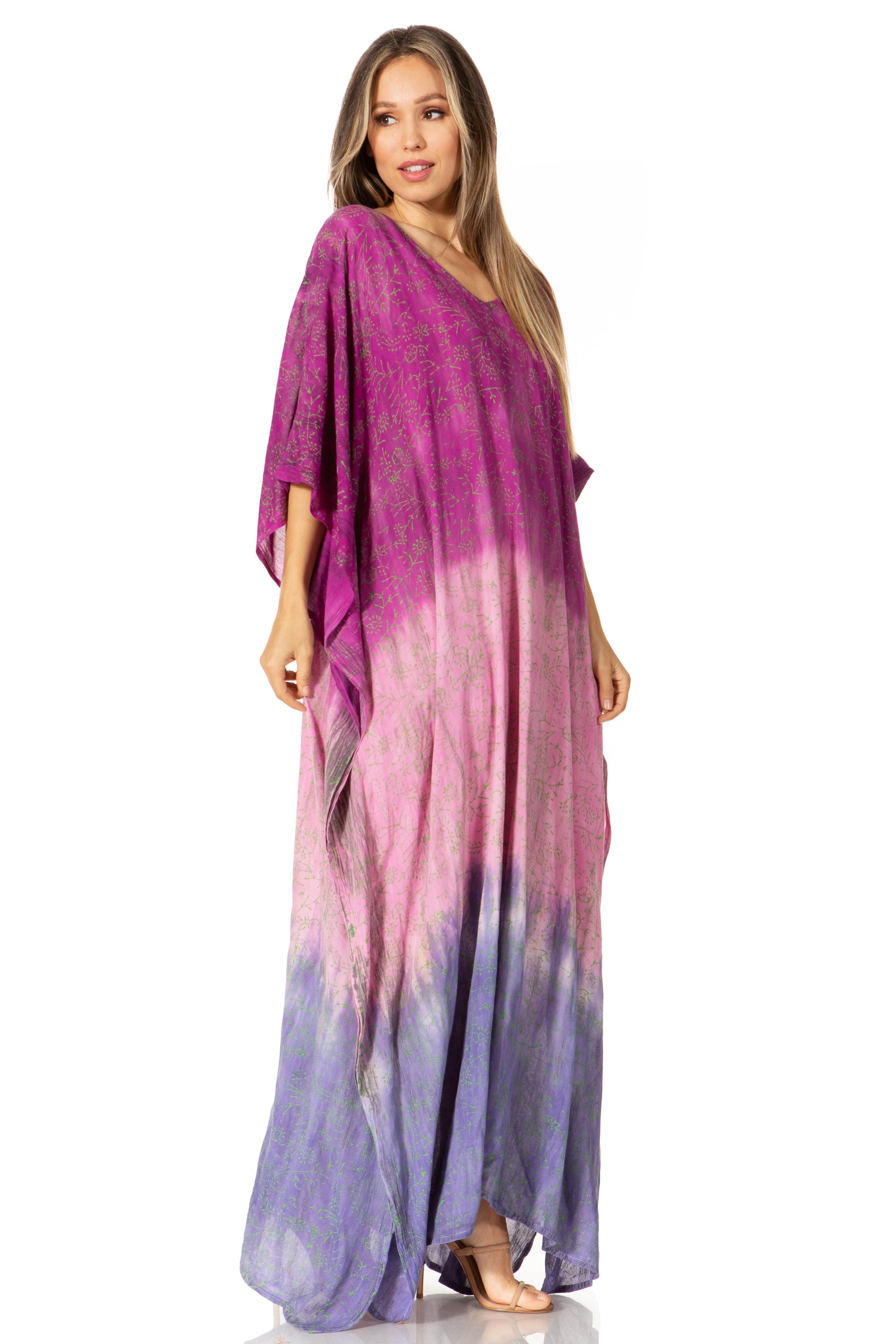 Sakkas Tacy Women's Boho Summer Maxi Dress for Casual or Lounge Wear - Concordia Style Boutique