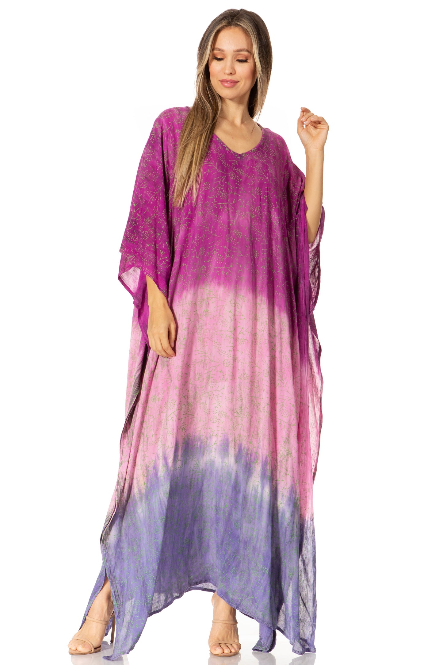 Sakkas Tacy Women's Boho Summer Maxi Dress for Casual or Lounge Wear - Concordia Style Boutique
