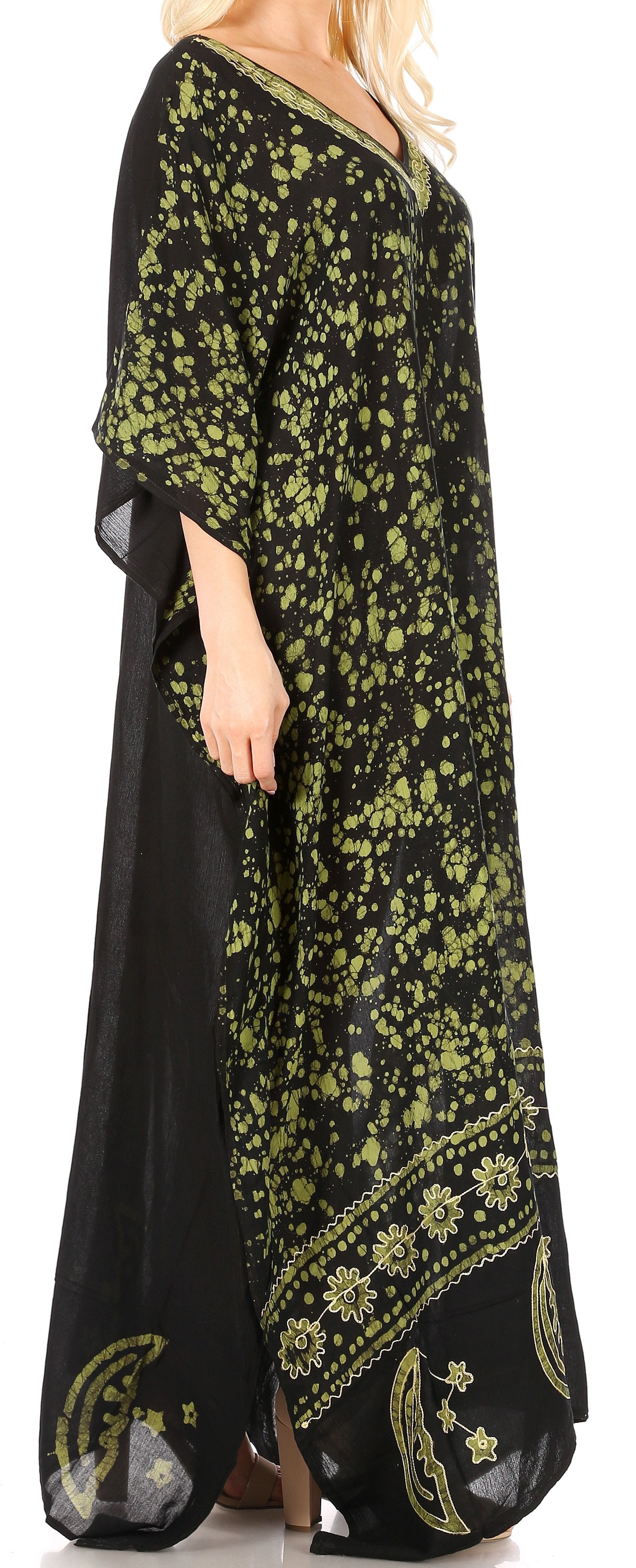 Sakkas Tacy Women's Boho Summer Maxi Dress for Casual or Lounge Wear - Concordia Style Boutique
