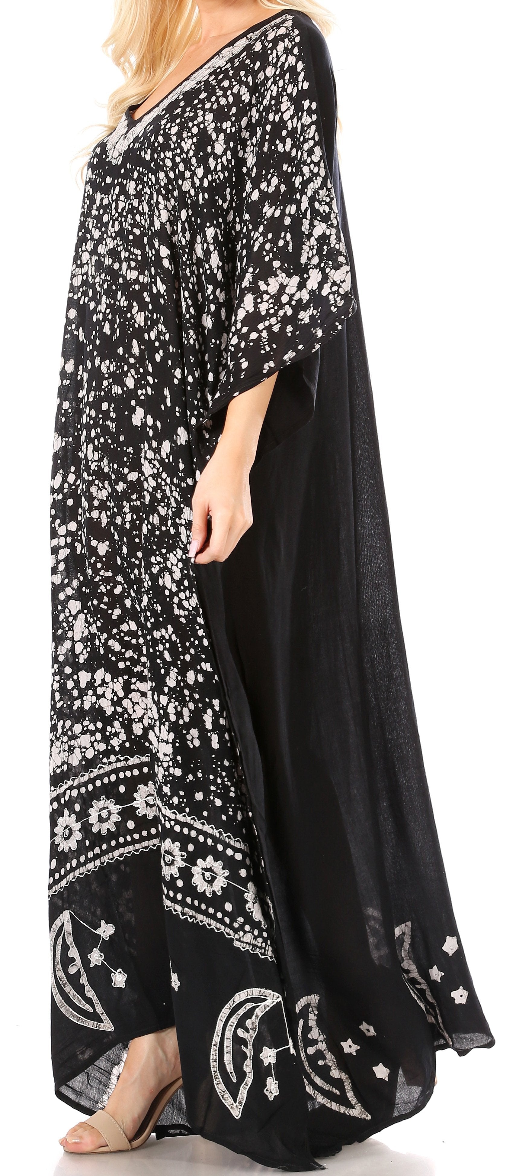 Sakkas Tacy Women's Boho Summer Maxi Dress for Casual or Lounge Wear - Concordia Style Boutique